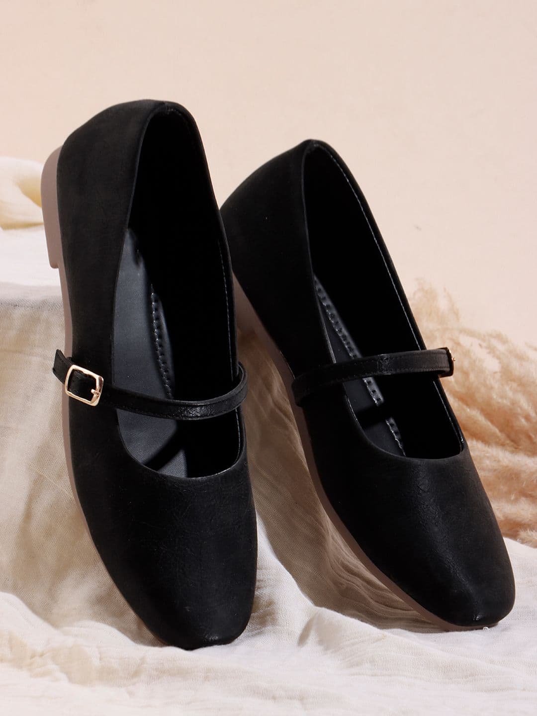 Try Me Women Solid Leather Regular Flatforms - view 1