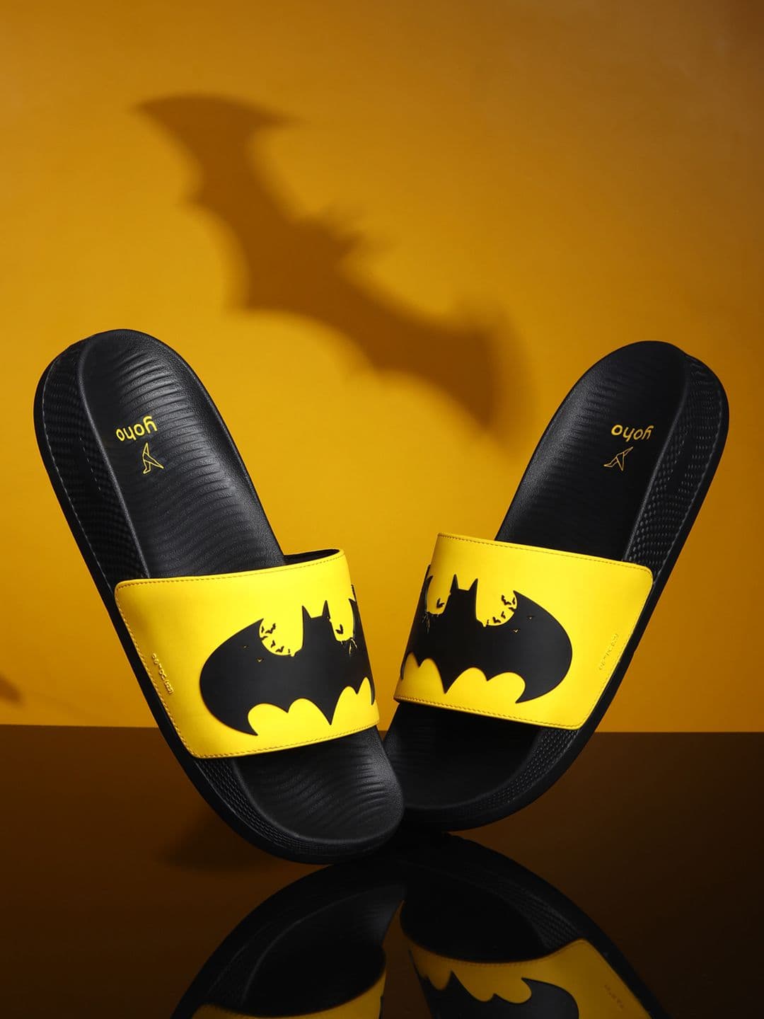 yoho Men Batman Printed Sliders - view 1