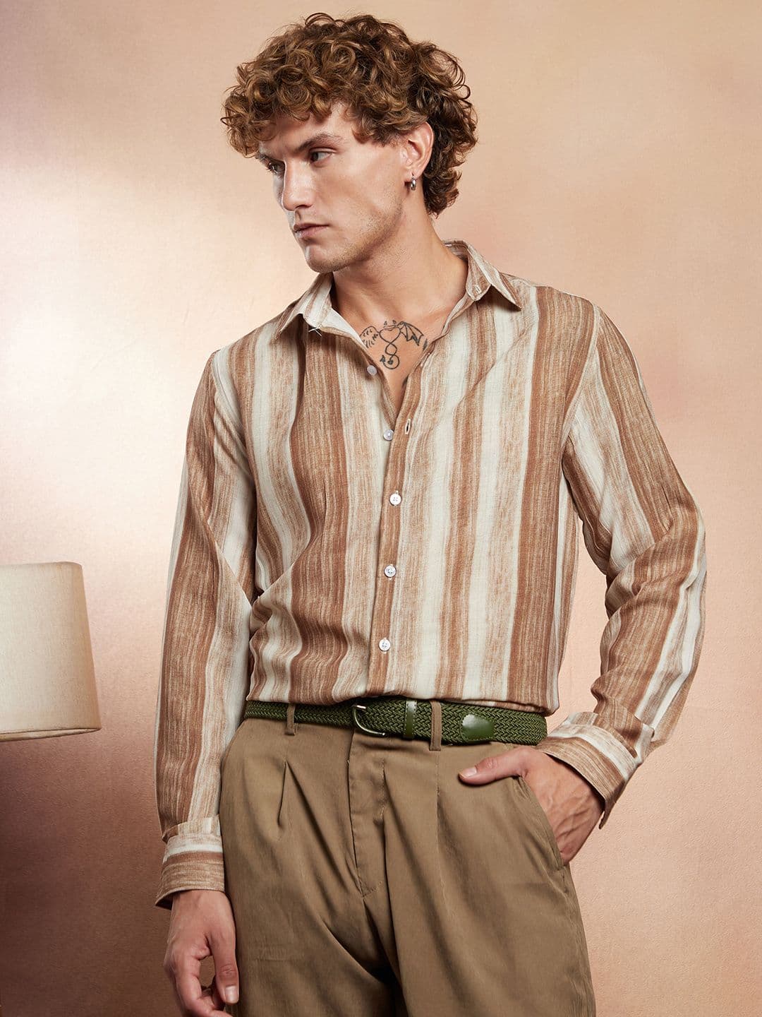CAHOOT Comfort Striped Formal Shirt - view 1