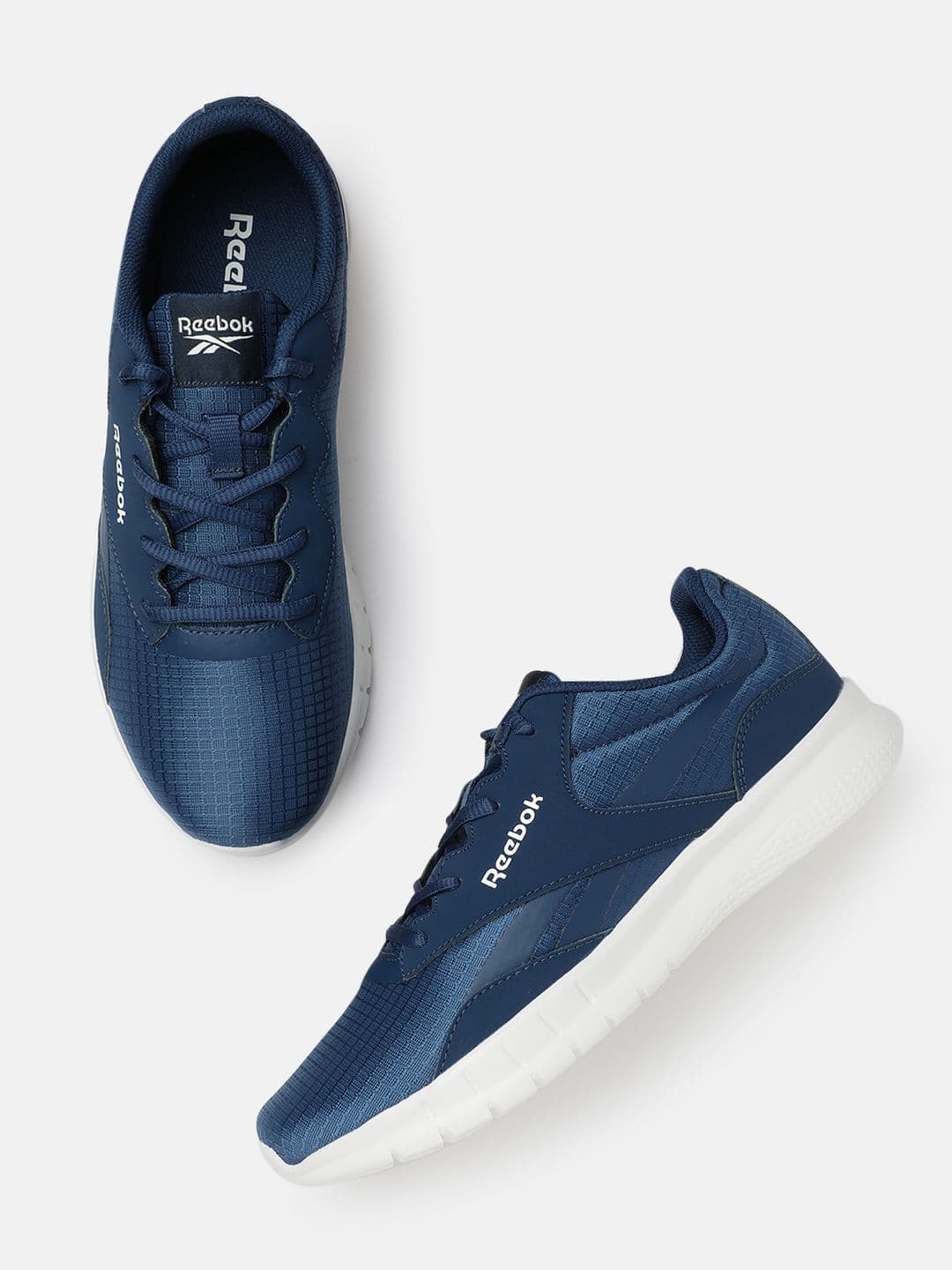 Reebok Men Flylite Tempothrust Woven Design Running Shoes - view 1