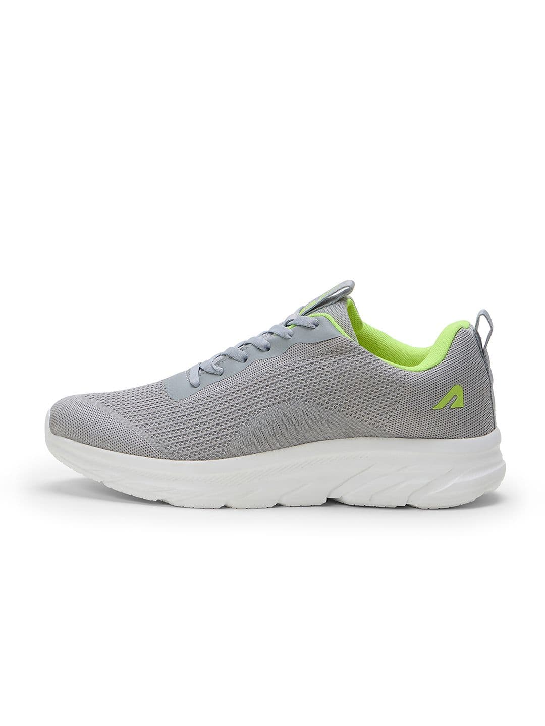 BOLDFIT Men Grey Neon Driftr Sneakers Shoes - view 1
