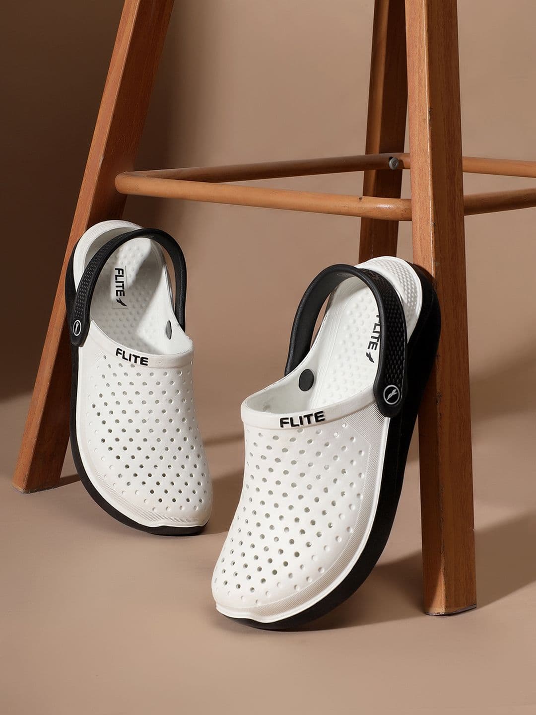 FLITE Men Self Design Rubber Clogs - view 1