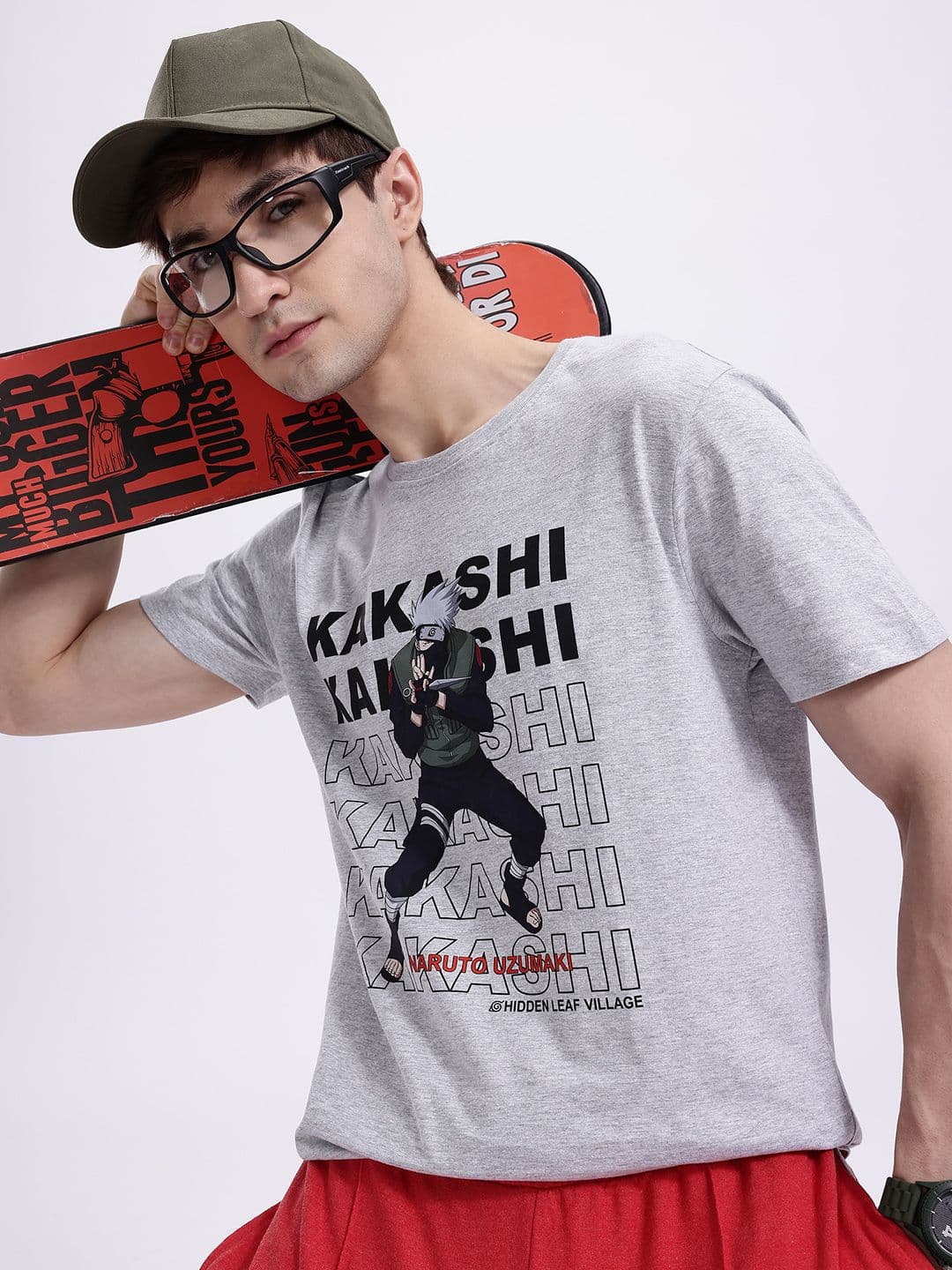 Kook N Keech Naruto Printed T-shirt