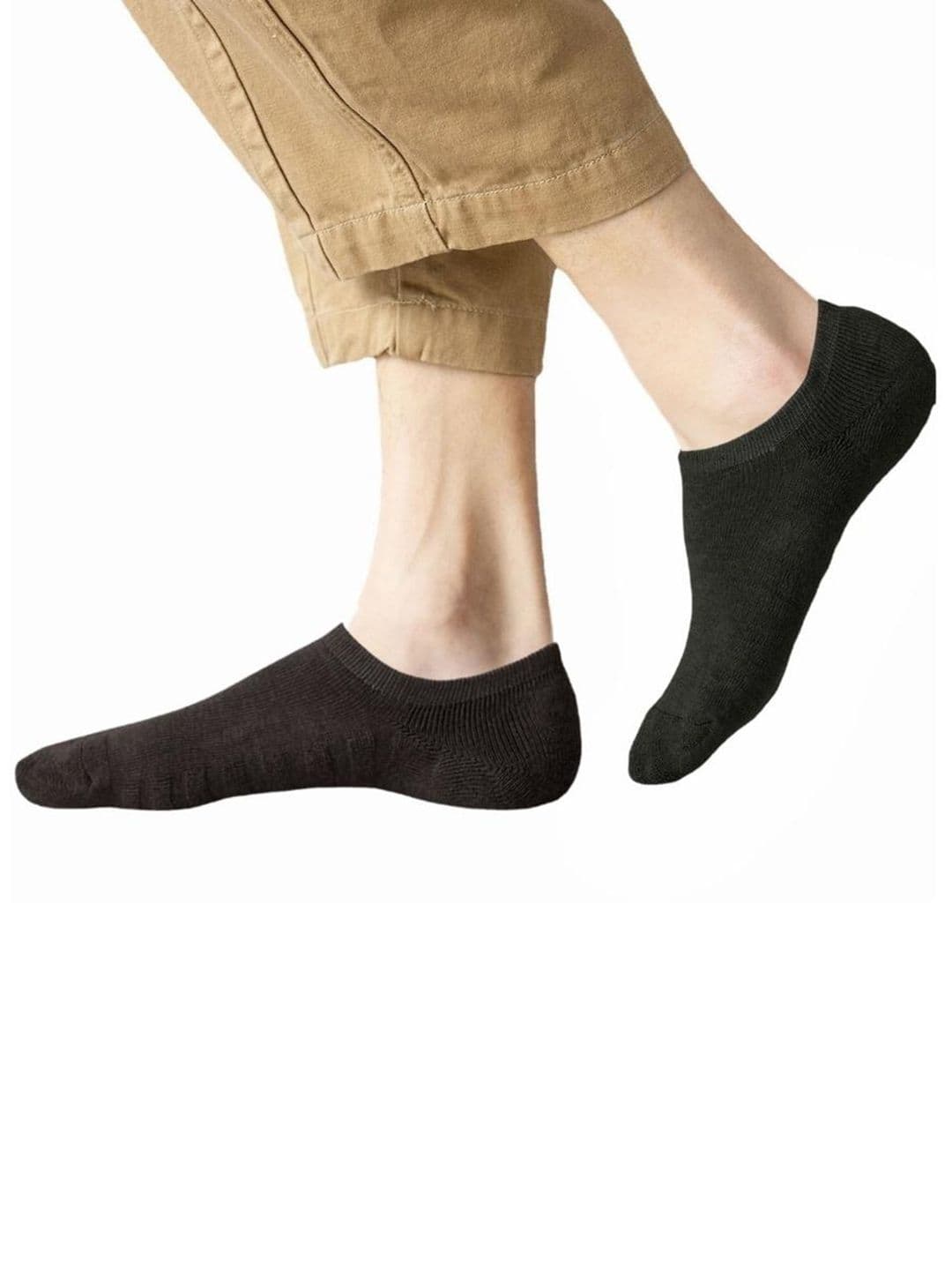 NESKA MODA Unisex Shoe Liners Cotton Socks - view 1