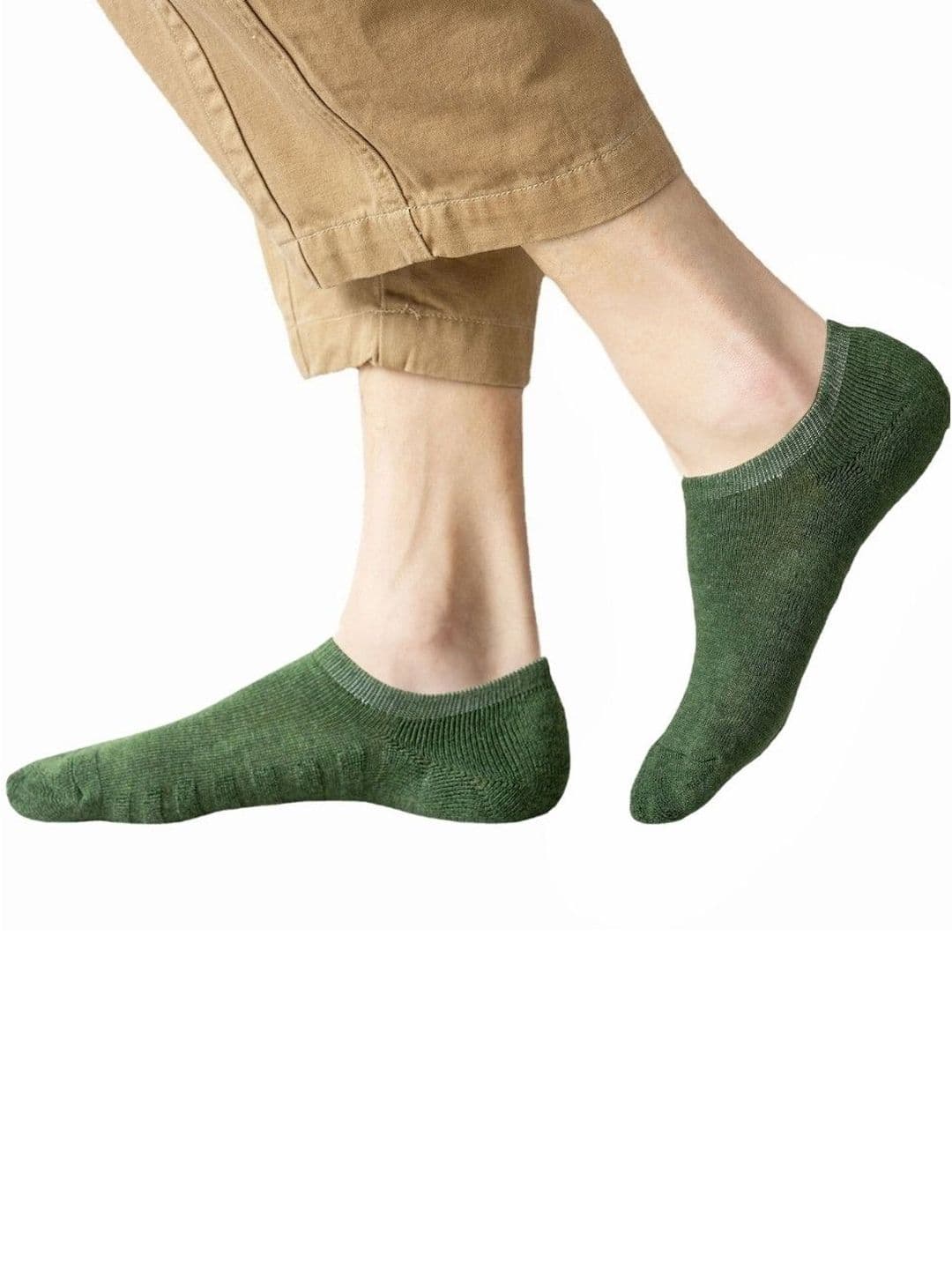 NESKA MODA Unisex Shoe Liners Cotton Socks - view 1
