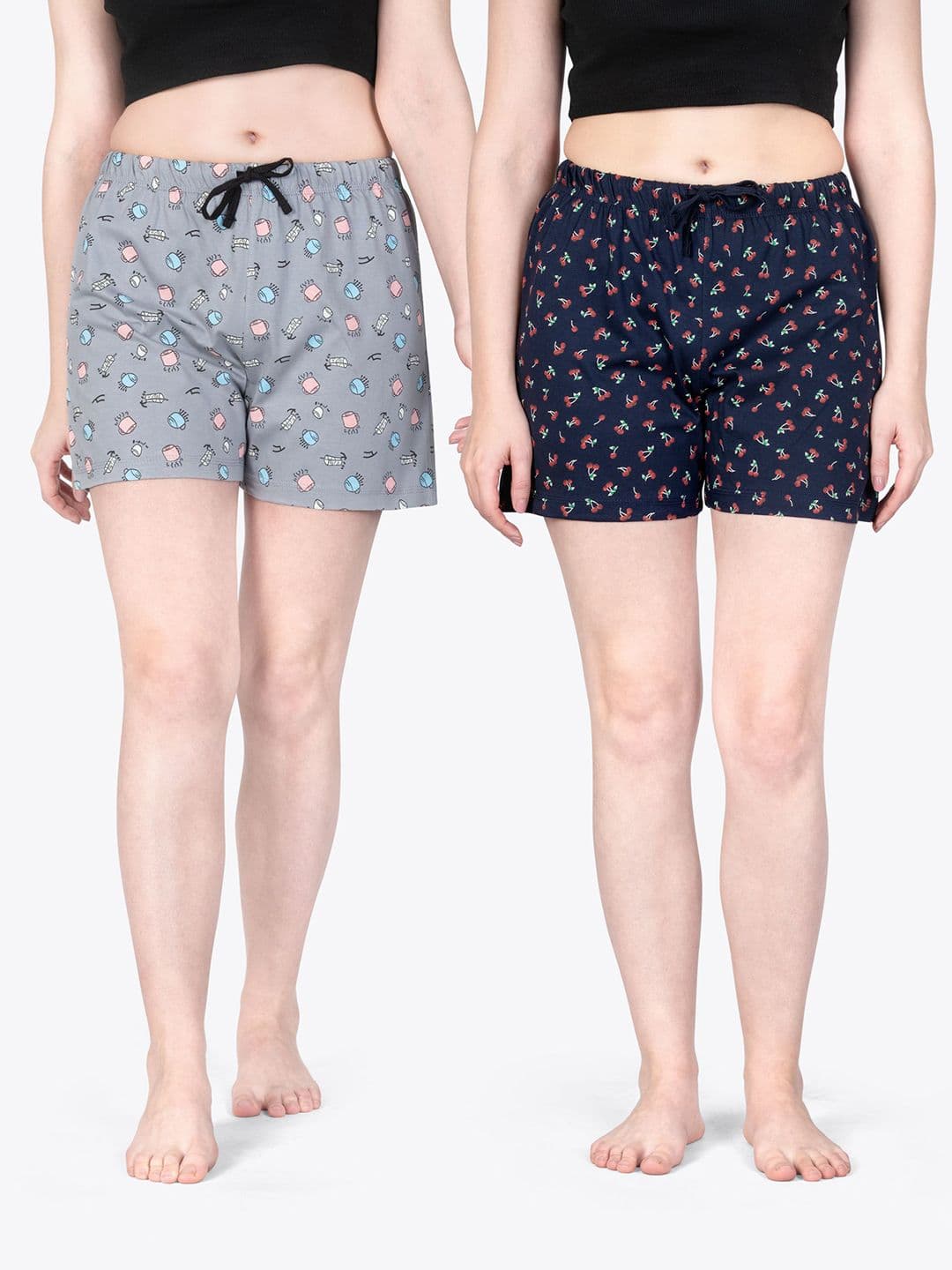 ariel Women 2 Printed Lounge Shorts - view 1