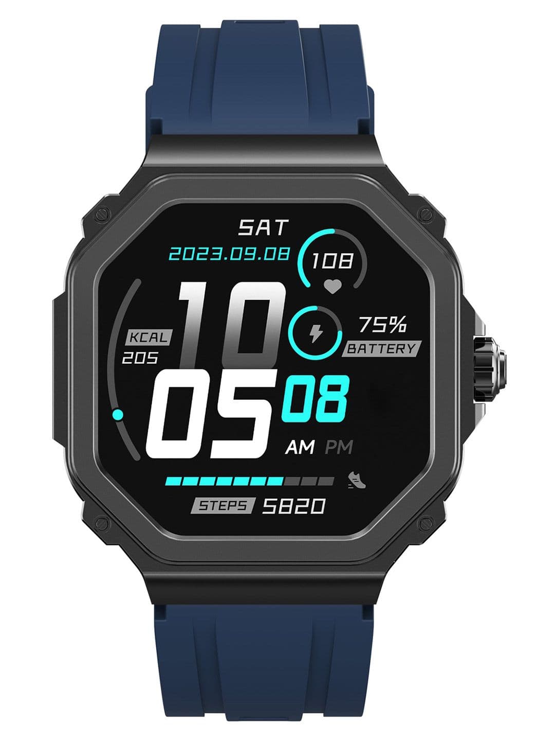 TIMEX Smart Nova 1.43"(3.6cm) AMOLED Display Smartwatch TWTXW1001T