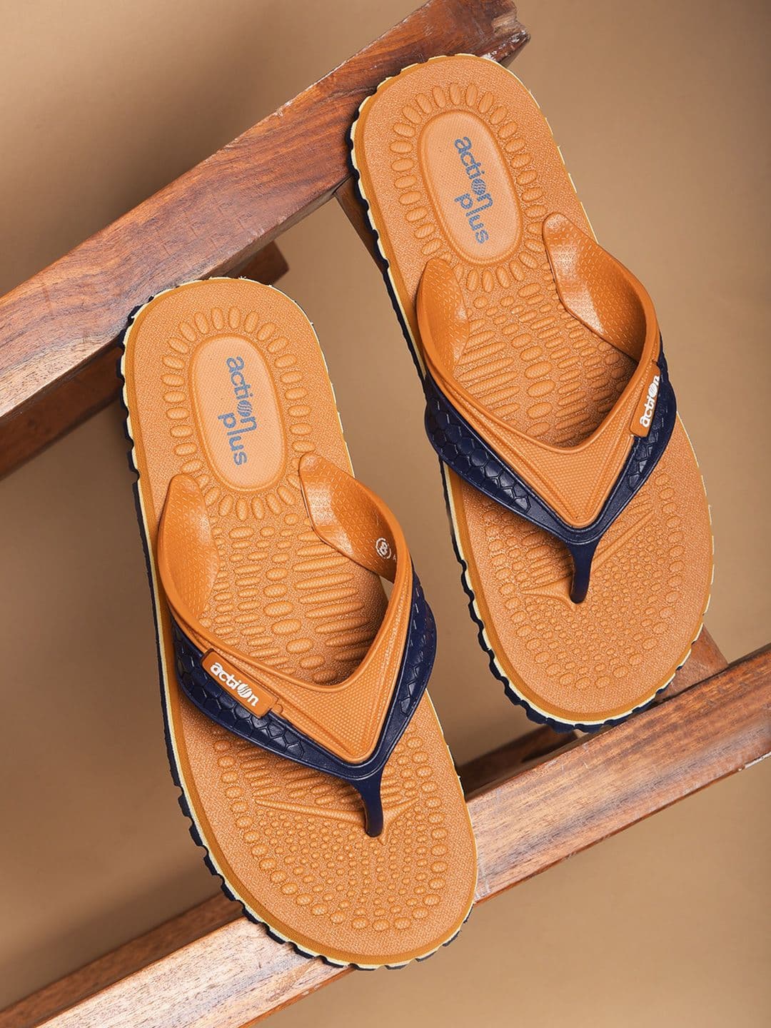Action Plus Men Self Design Thong Flip-Flops - view 1