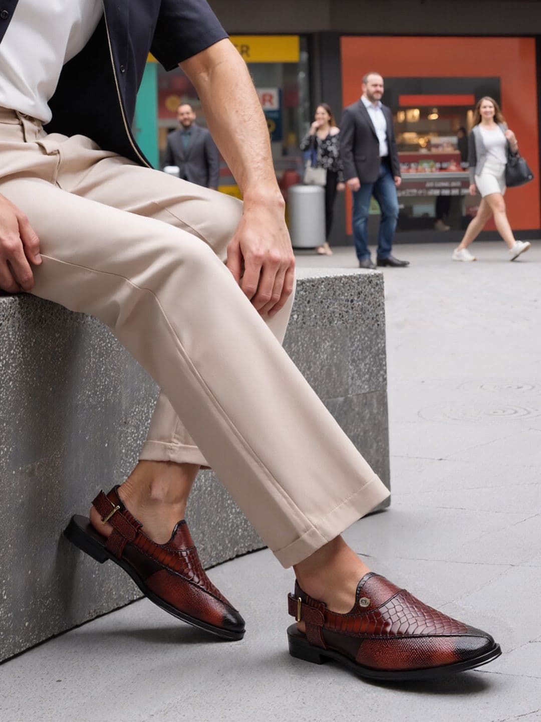 Carlton London Men Shoe-Style Sandals - view 1
