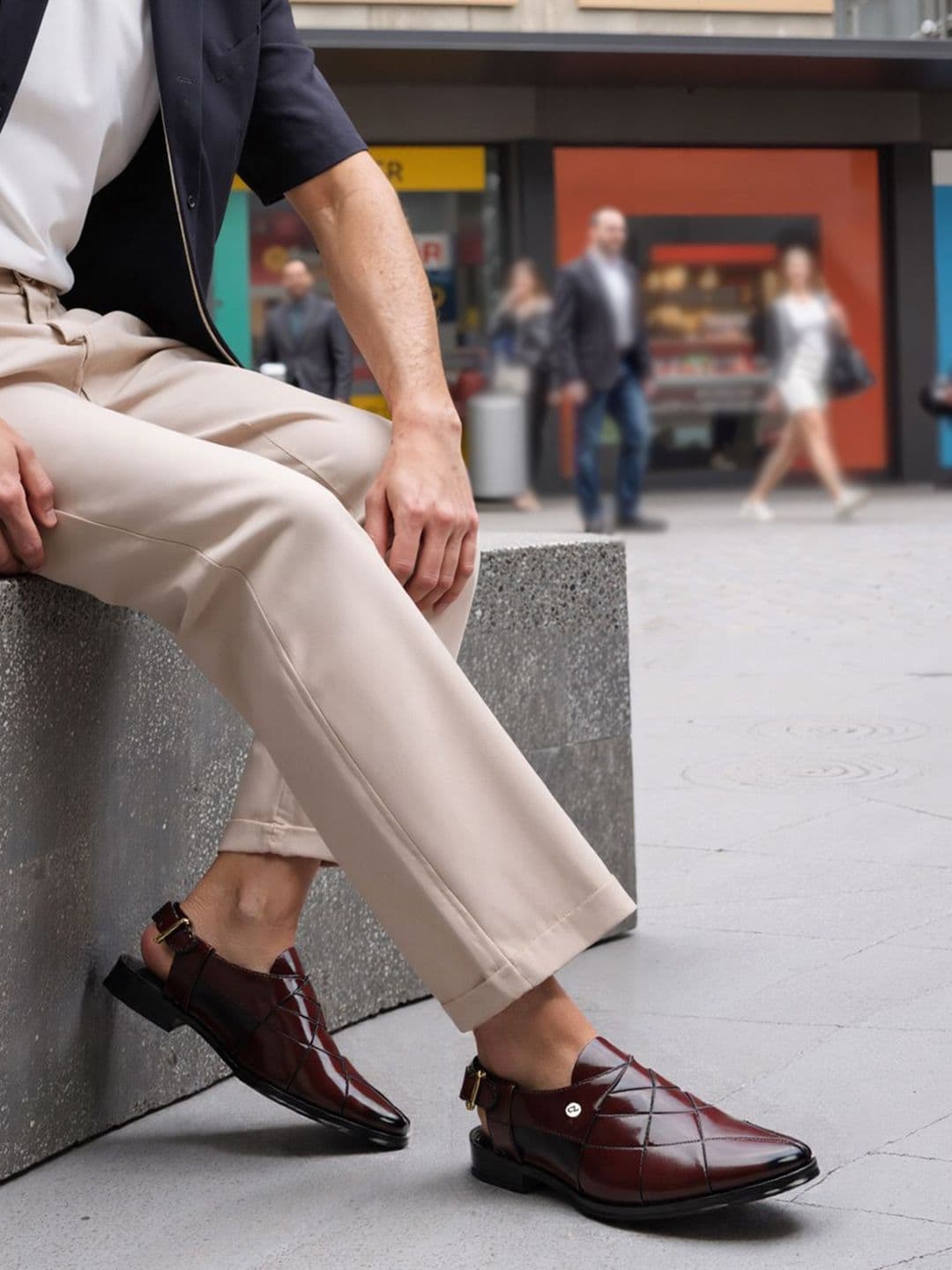 Carlton London Men Shoe-Style Sandals - view 1