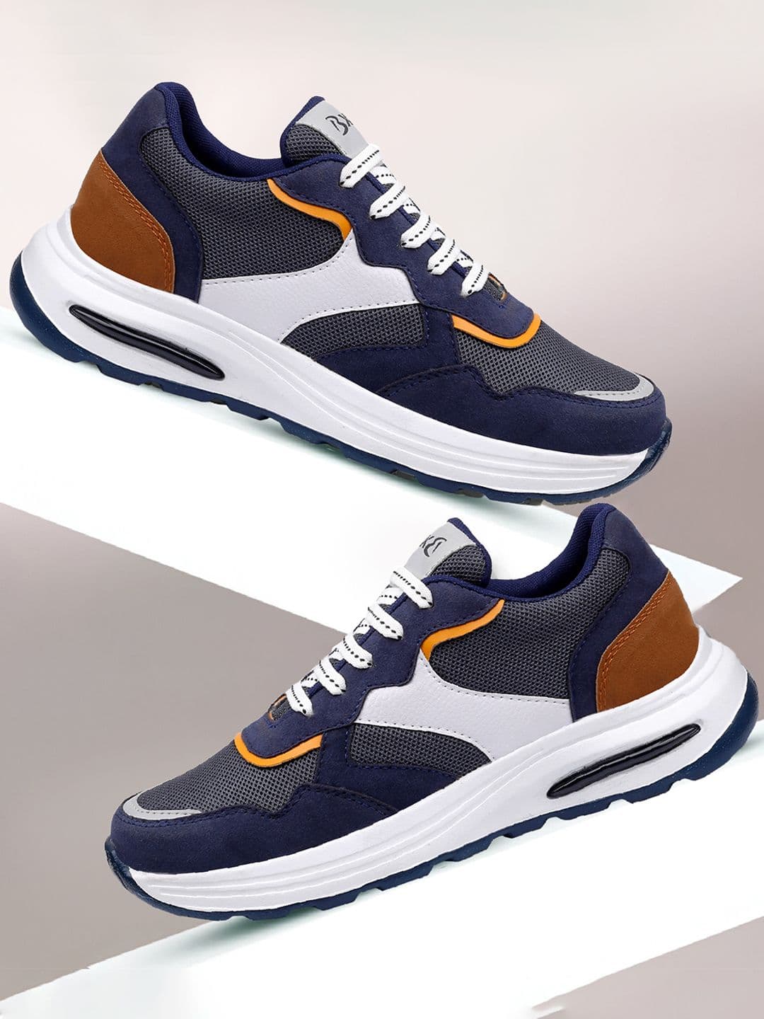 Bxxy Men Latest Lace-up Running Sports Shoes - view 1
