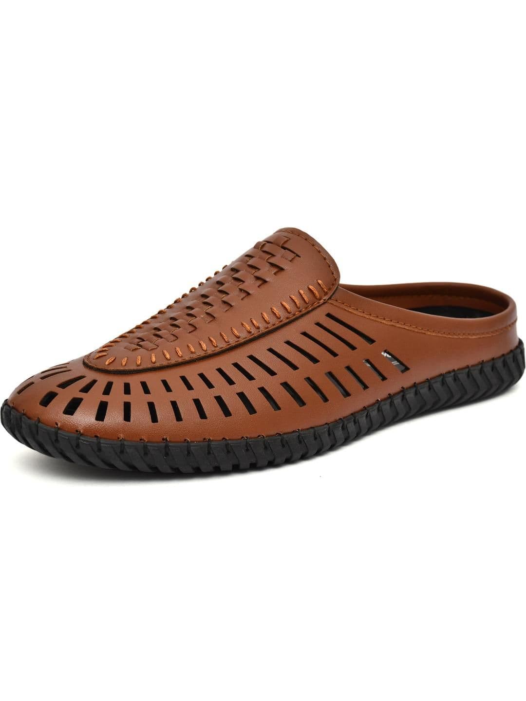 BRAWO Men Synthetic Leather Sandals - view 1