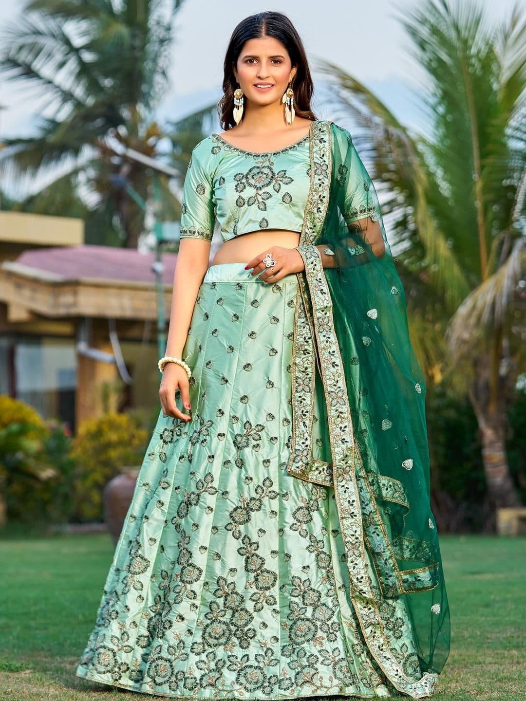 KALINI Semi-Stitched Lehenga Choli - view 1