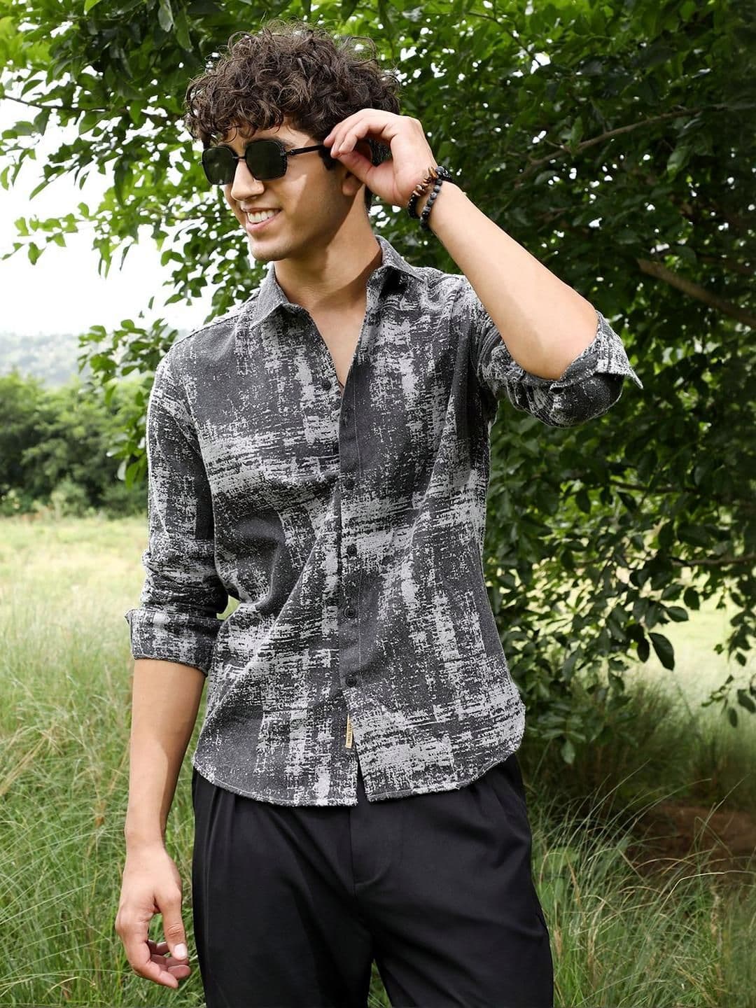 CAHOOT Men Comfort Printed Casual Shirt - view 1