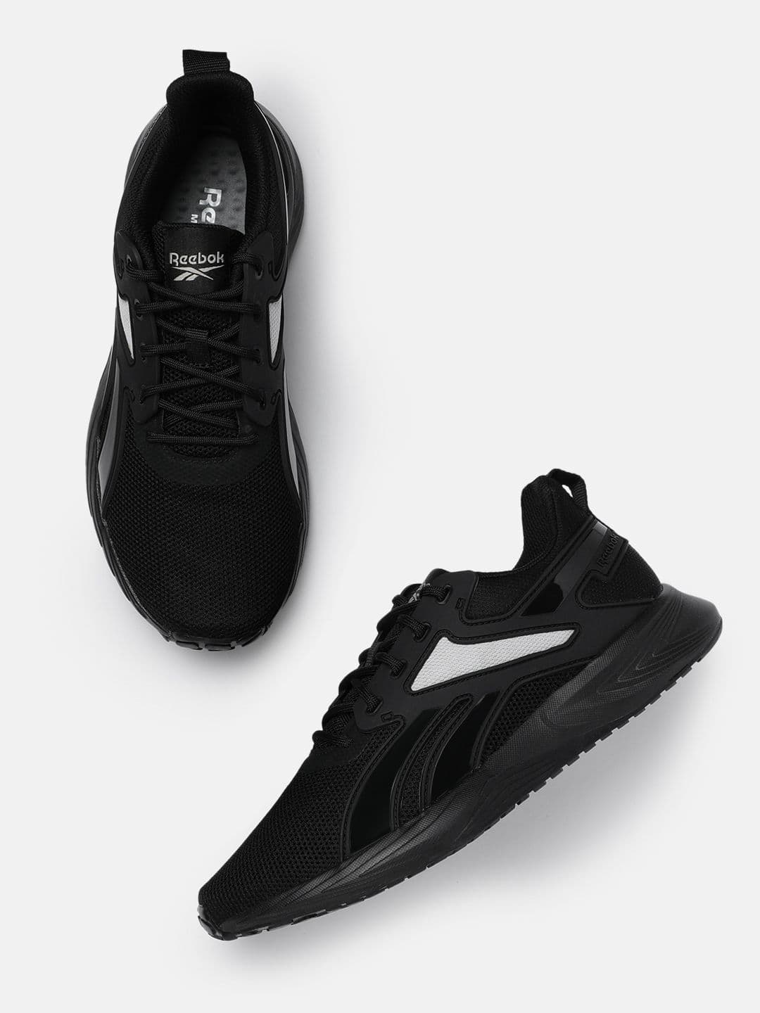 Reebok Men Force Runner Woven Design Running Shoes - view 1