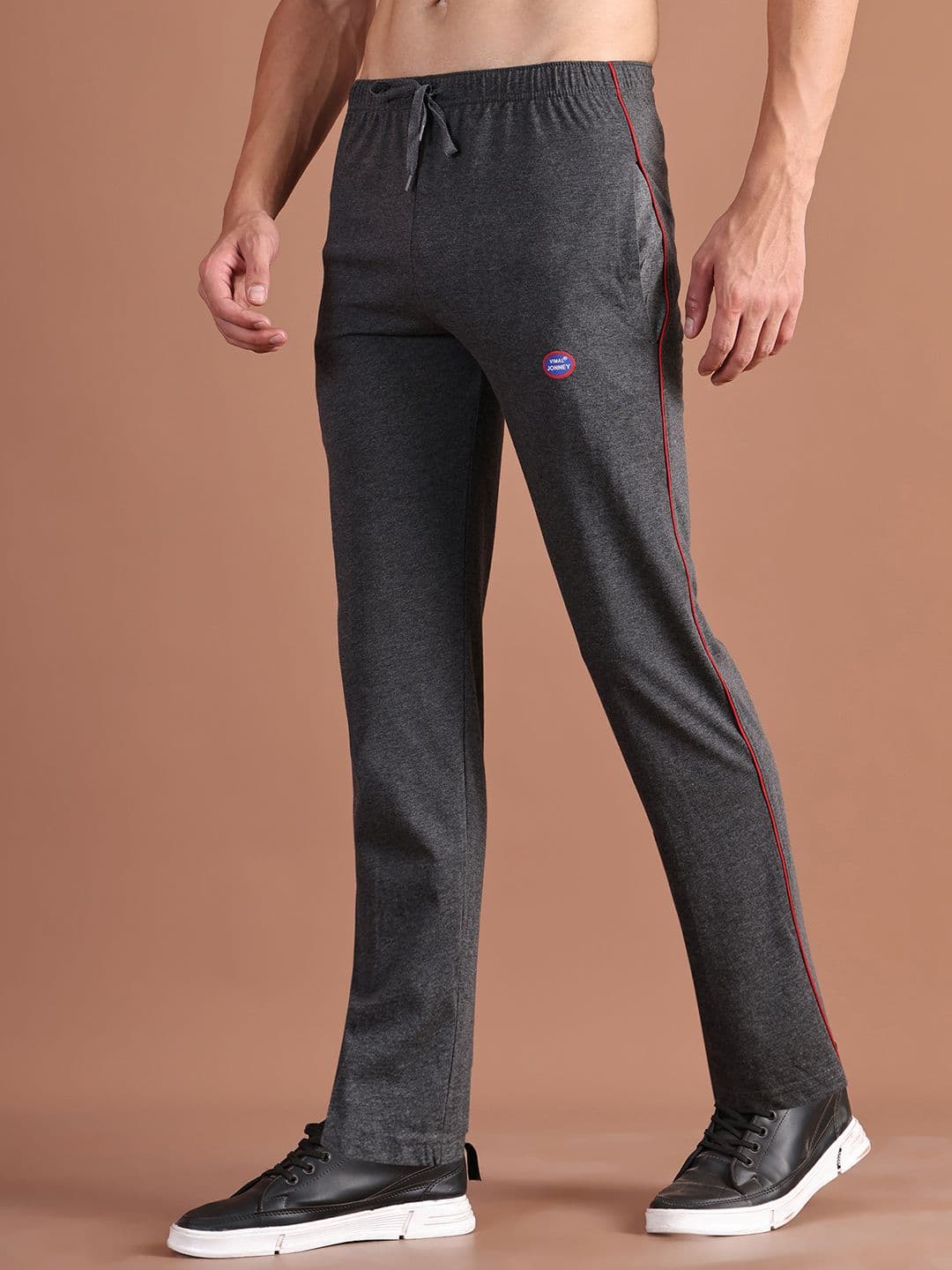 MACK JONNEY JONNEY Grey Solid Lounge Pant DD1ANTHRA - view 1
