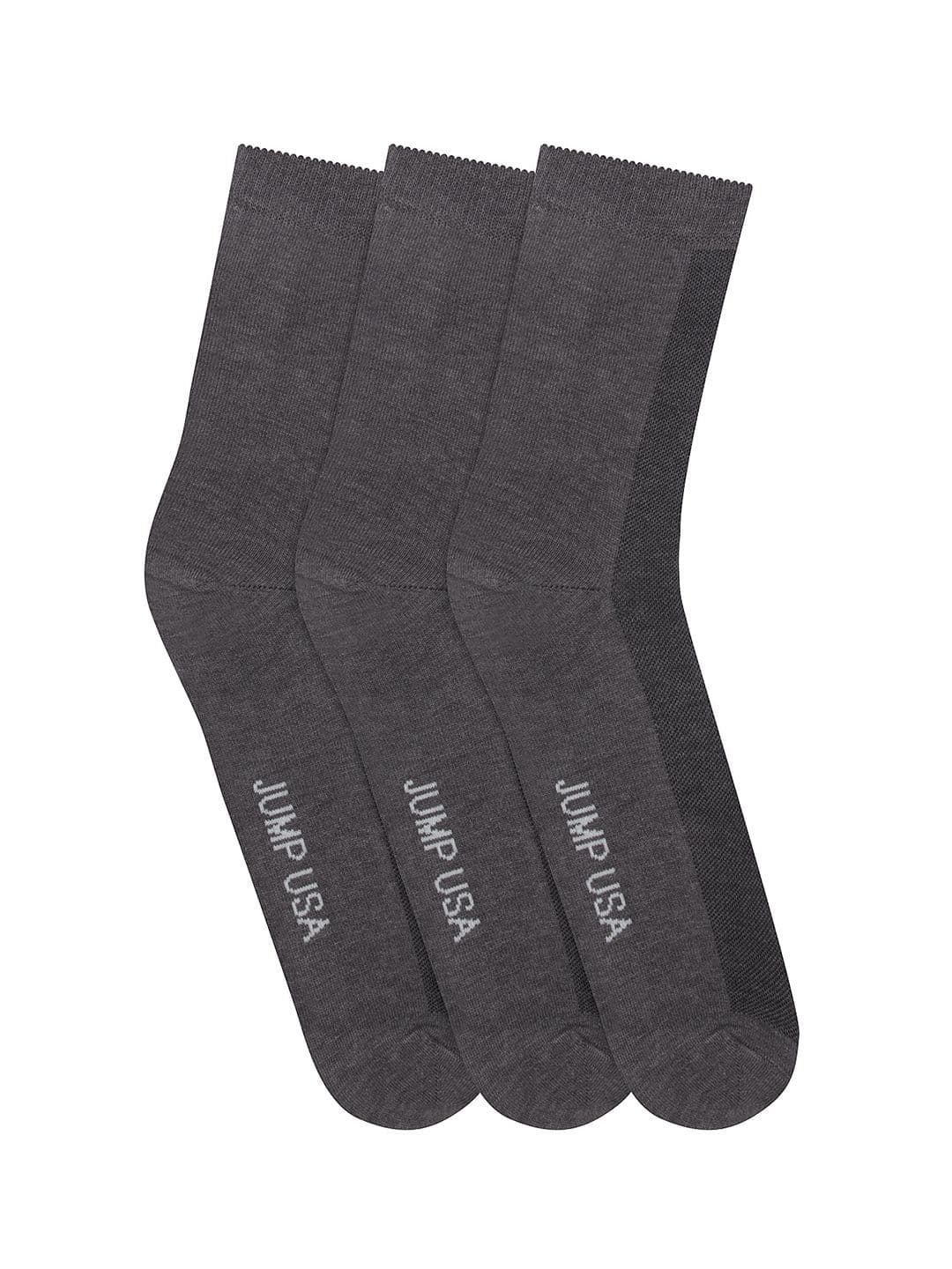 JUMP USA Men Pack of 3 Calf Length socks - view 1
