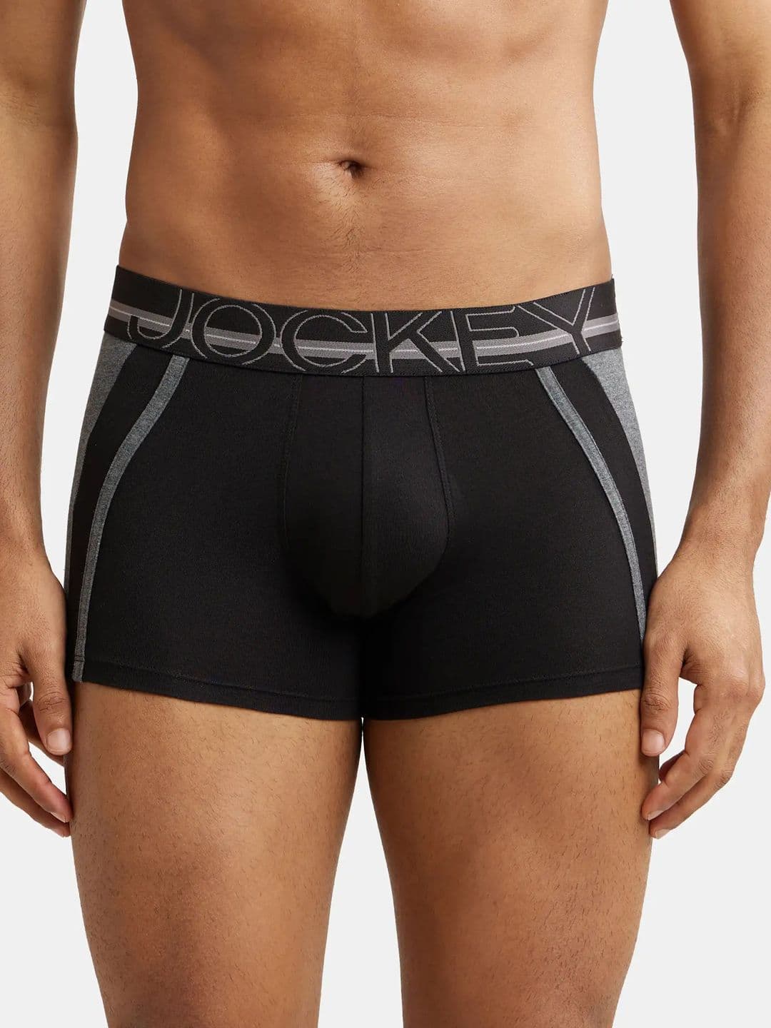 Jockey Super Combed Cotton Stretch Solid Trunk with Ultrasoft Waistband-US21