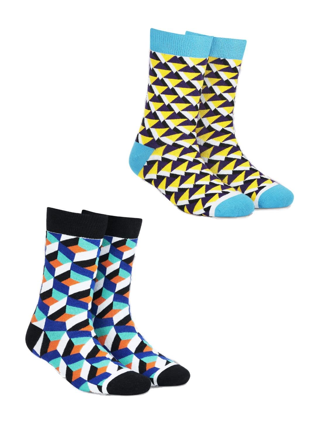 Dynamocks Unisex Pack of 2 Calf-Length Socks - view 1