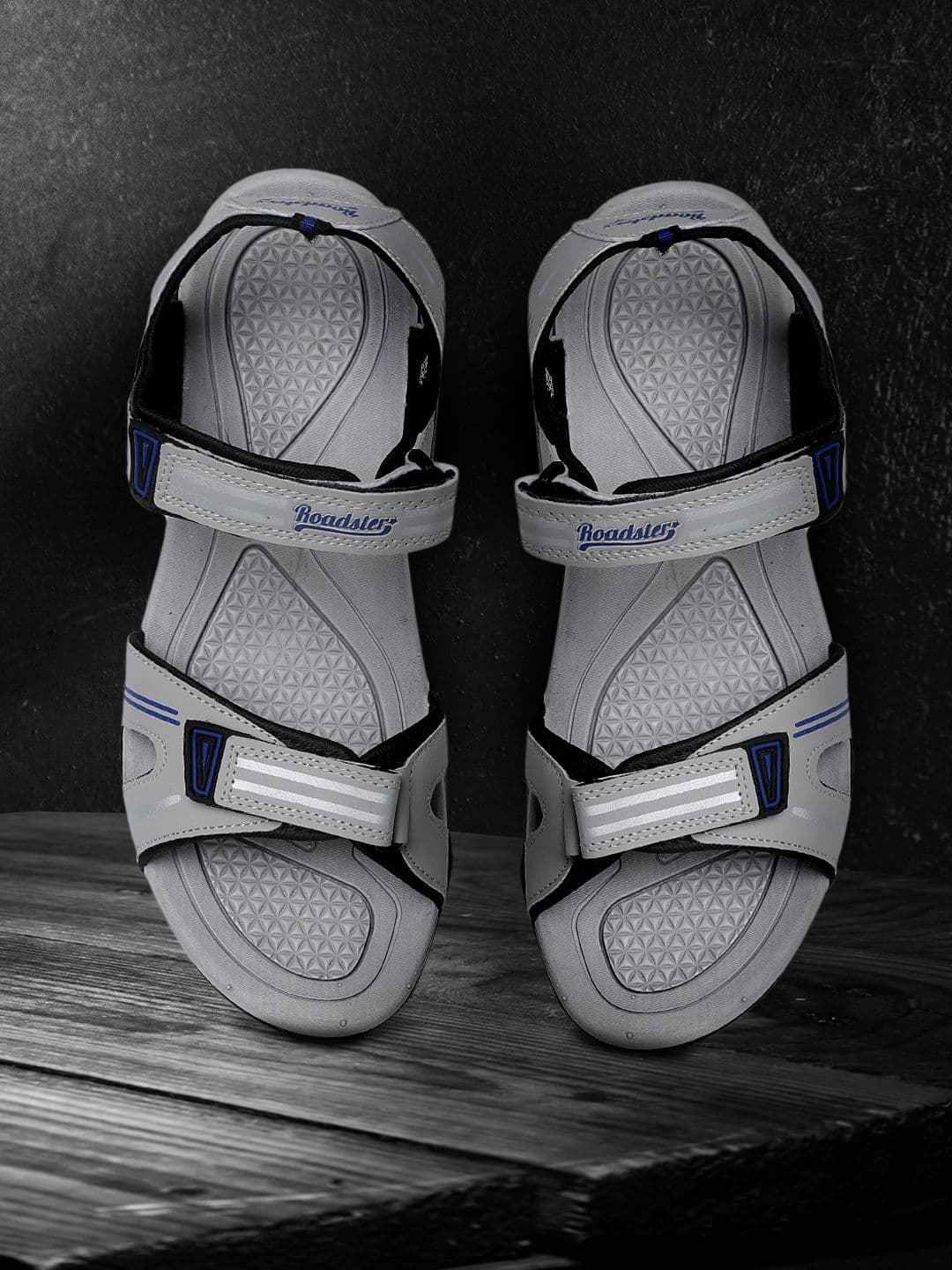 The Roadster Lifestyle Co Men Grey Sandals - view 1