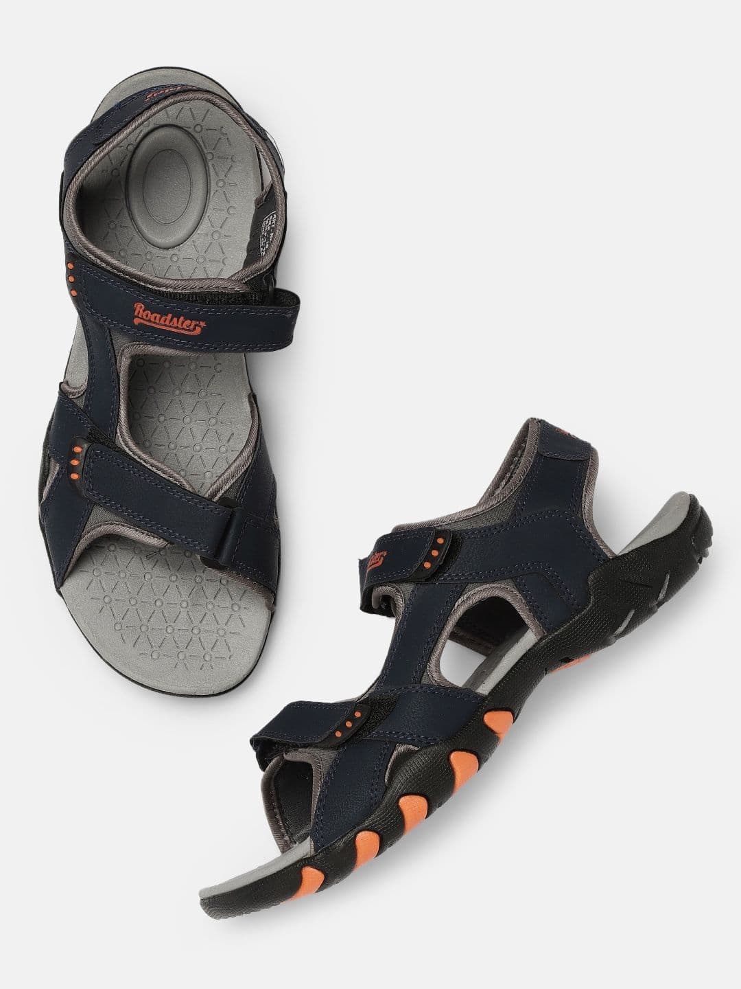 The Roadster Lifestyle Co Men Navy Blue Sandals - view 1