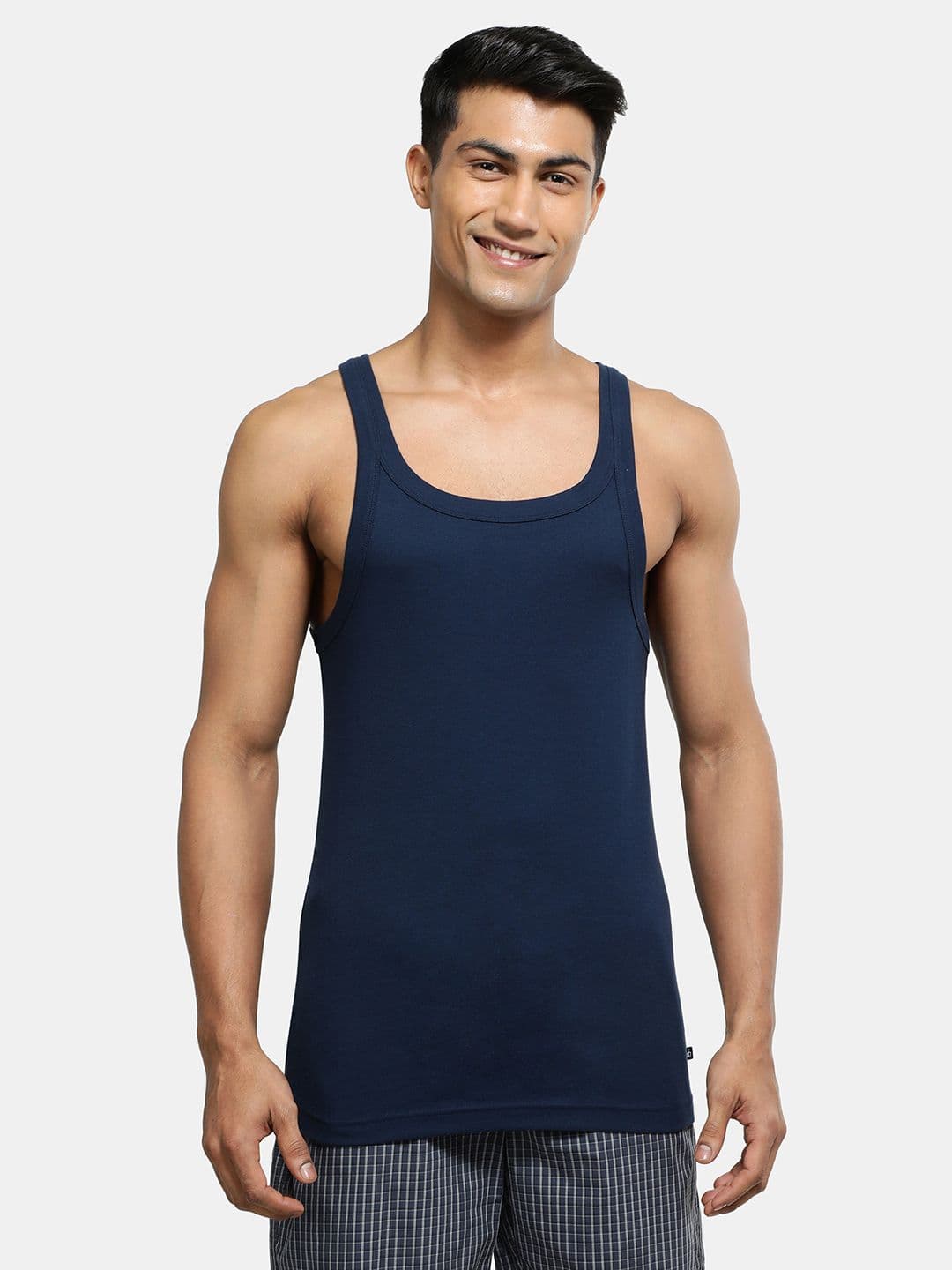 Jockey Men Navy Innerwear Vest US26-0105