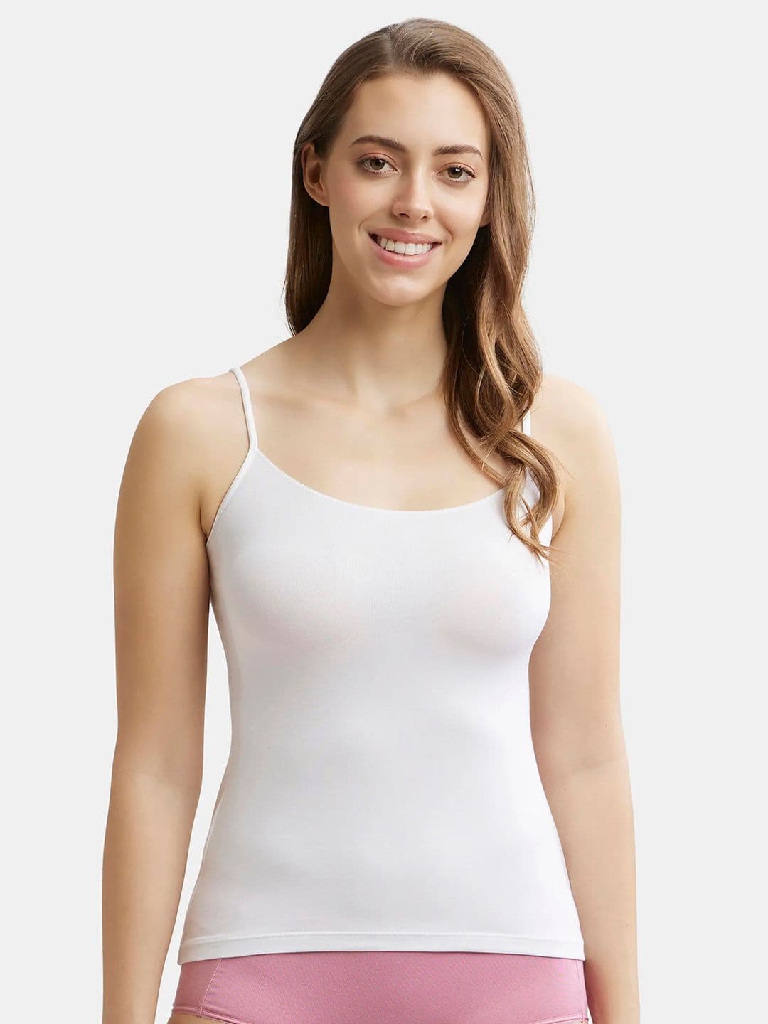 Jockey Micro Modal Stretch Adjustable Straps StayFresh Camisole-1805 - view 1