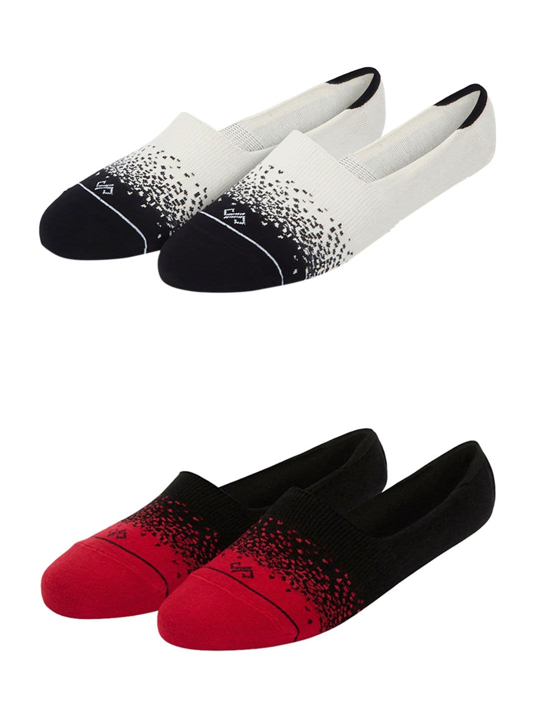 Dynamocks Multicoloured Pack of 2 Shoe Liners - view 1