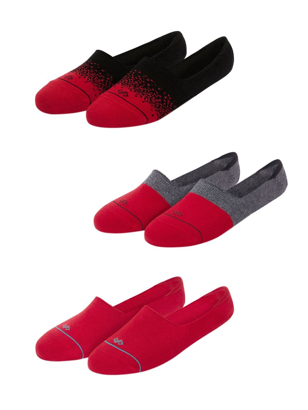 Dynamocks Unisex Pack Of 3 Pairs of Shoe Liners - view 1