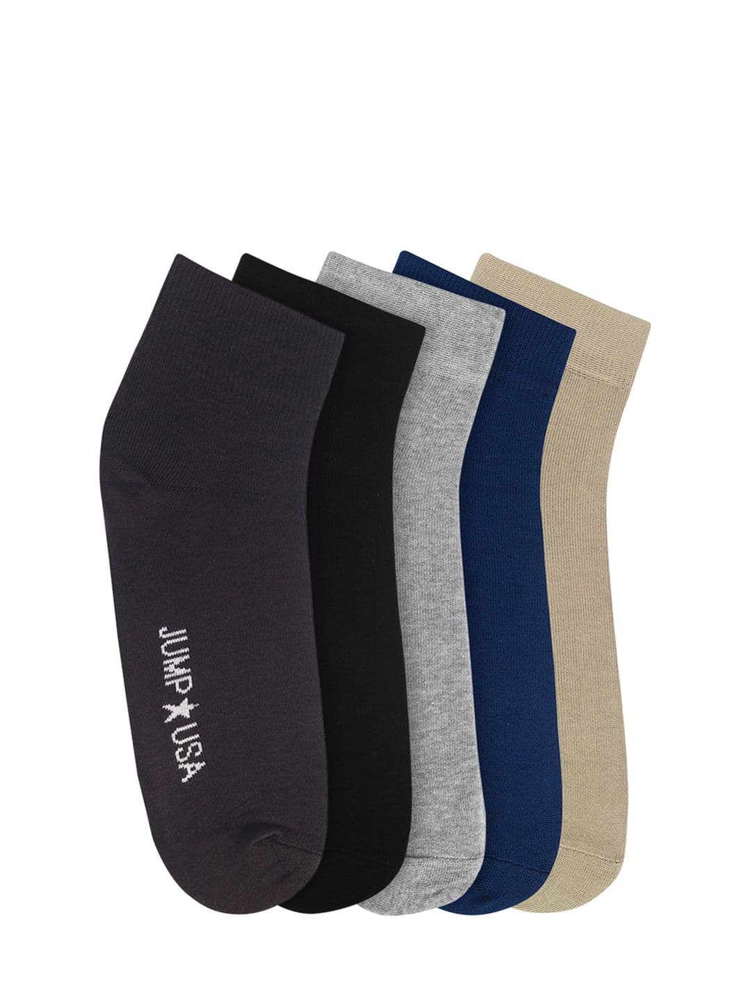 JUMP USA Men Pack of 5 Ankle Length Socks - view 1