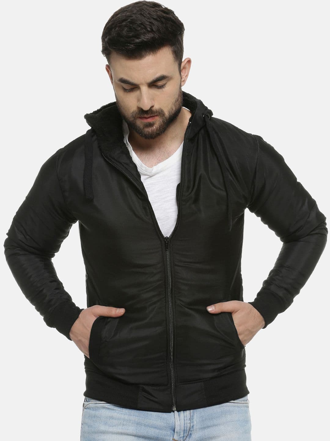 CAHOOT Men Black Lightweight Windcheater Bomber Jacket - view 1