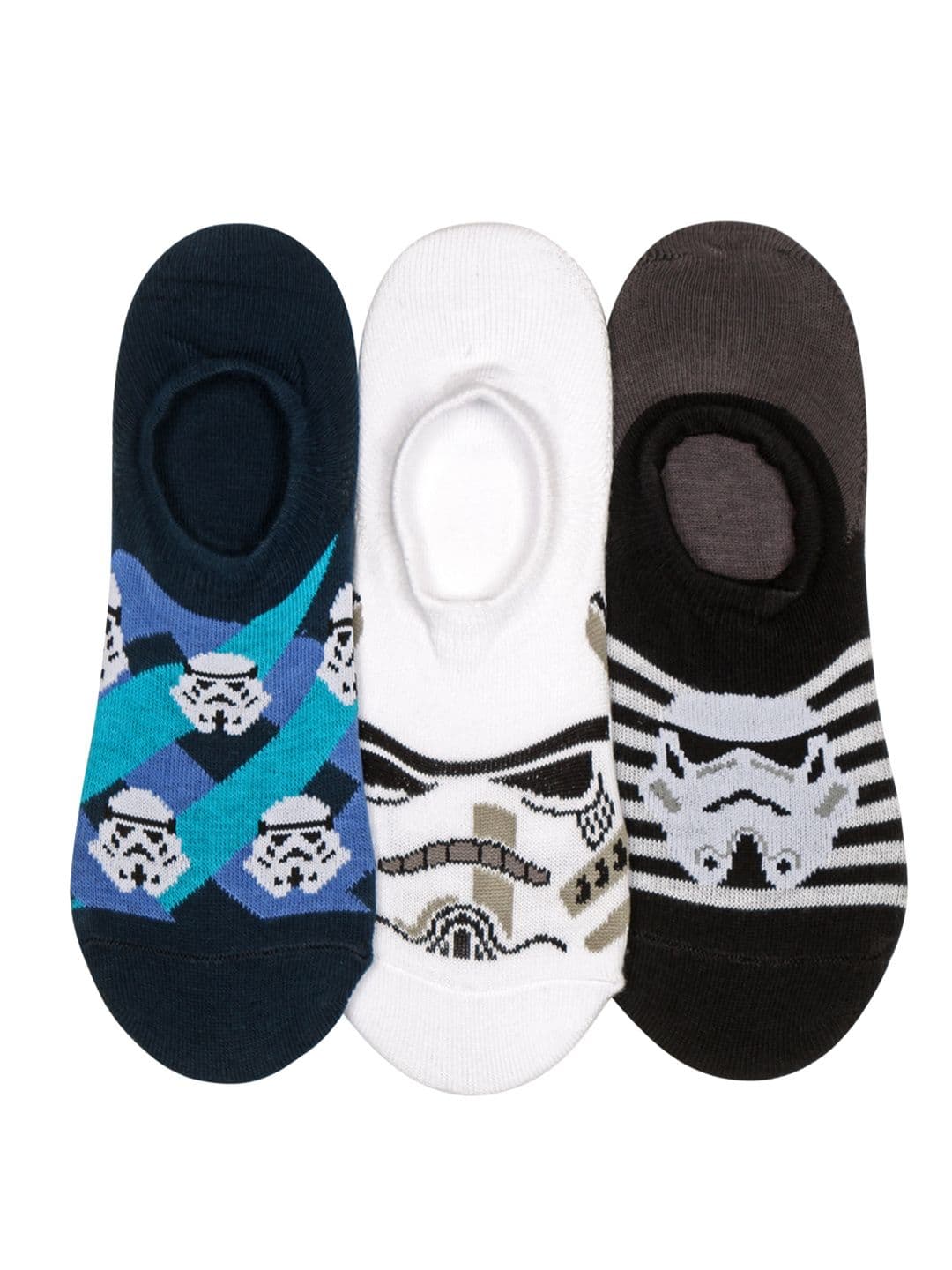 Supersox Men Pack of 3 Disney Star Wars Patterned Shoe Liners - view 1