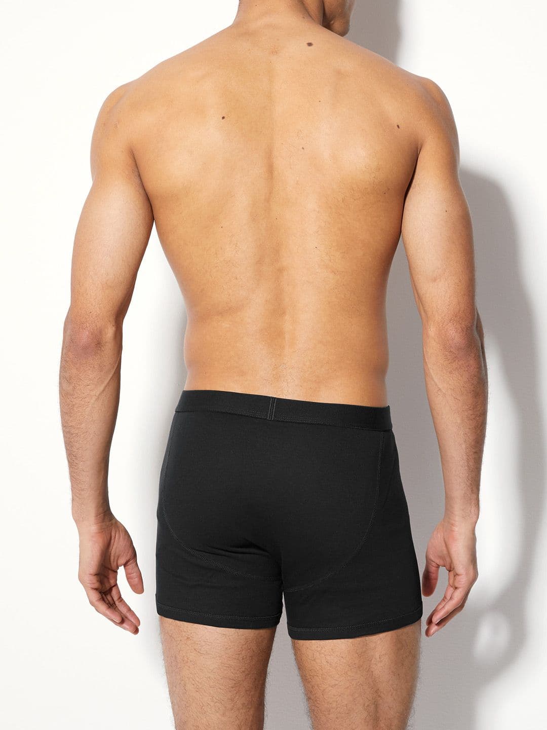 Marks & Spencer Men Pack of 5 Solid Boxer Briefs T144843FBLACK - view 1