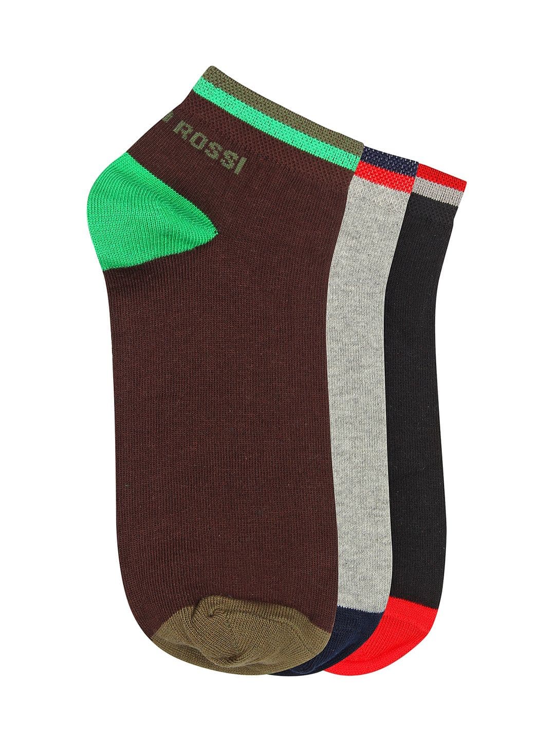 ROMEO ROSSI Men Multi Ankle-length Socks - view 1