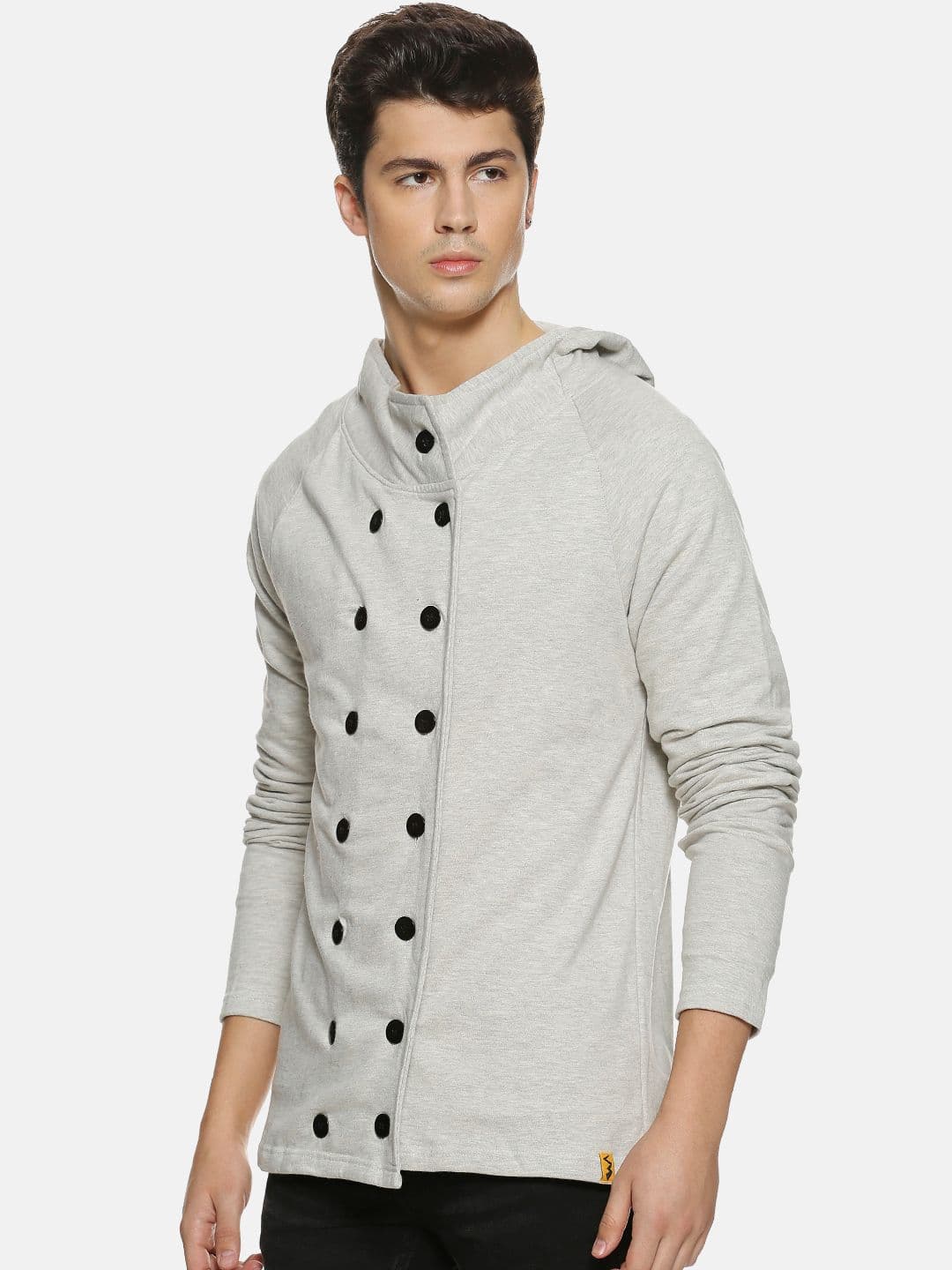 CAHOOT Men Cream-Coloured Solid Tailored Jacket - view 1