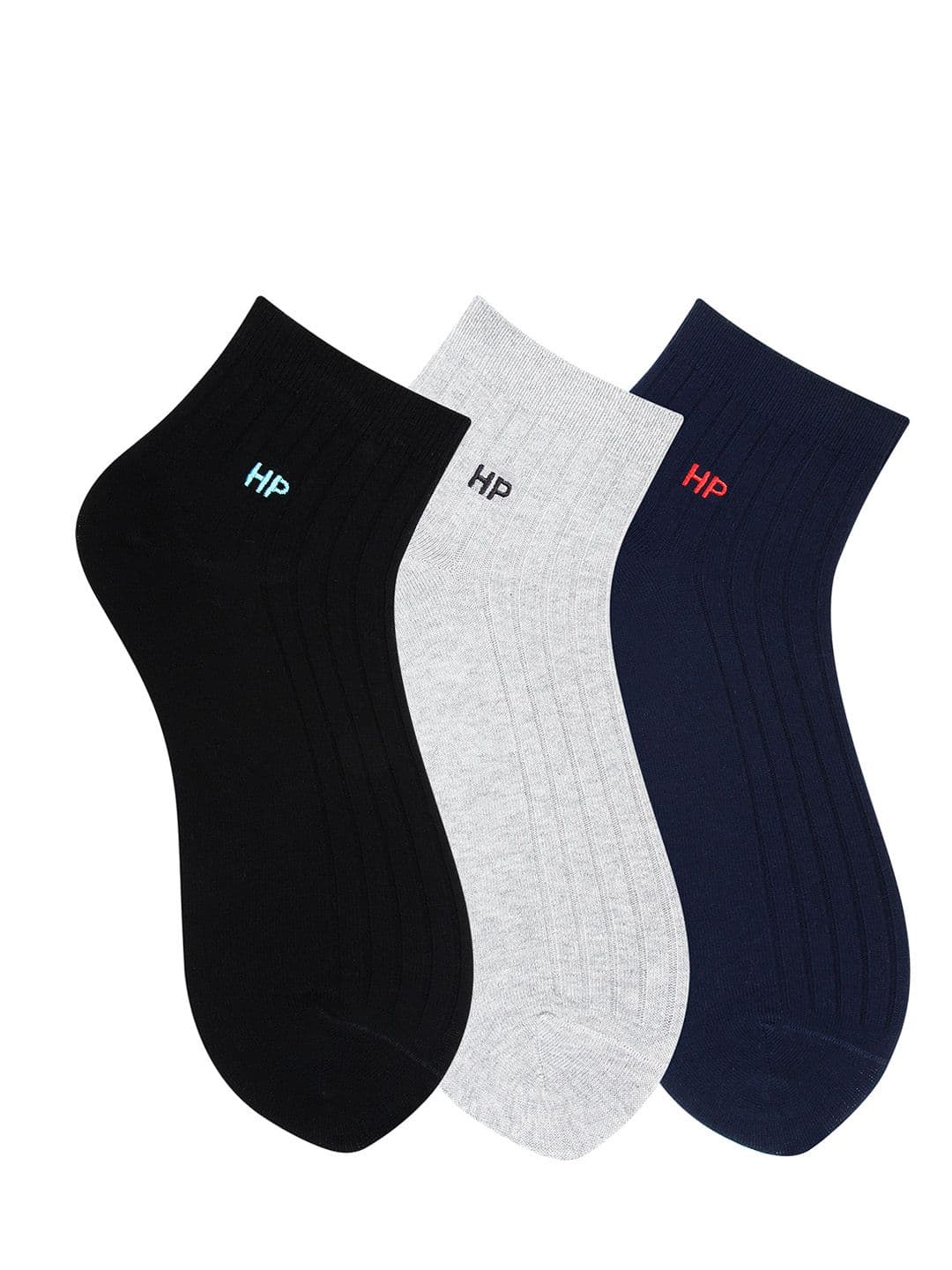 Hush Puppies Men Pack of 3 Assorted Ankle-Length Socks - view 1