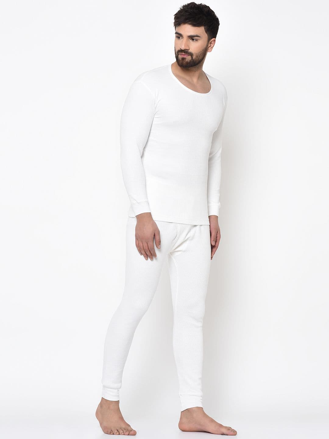 ARMISTO Men White Quilted Thermal Set - view 1