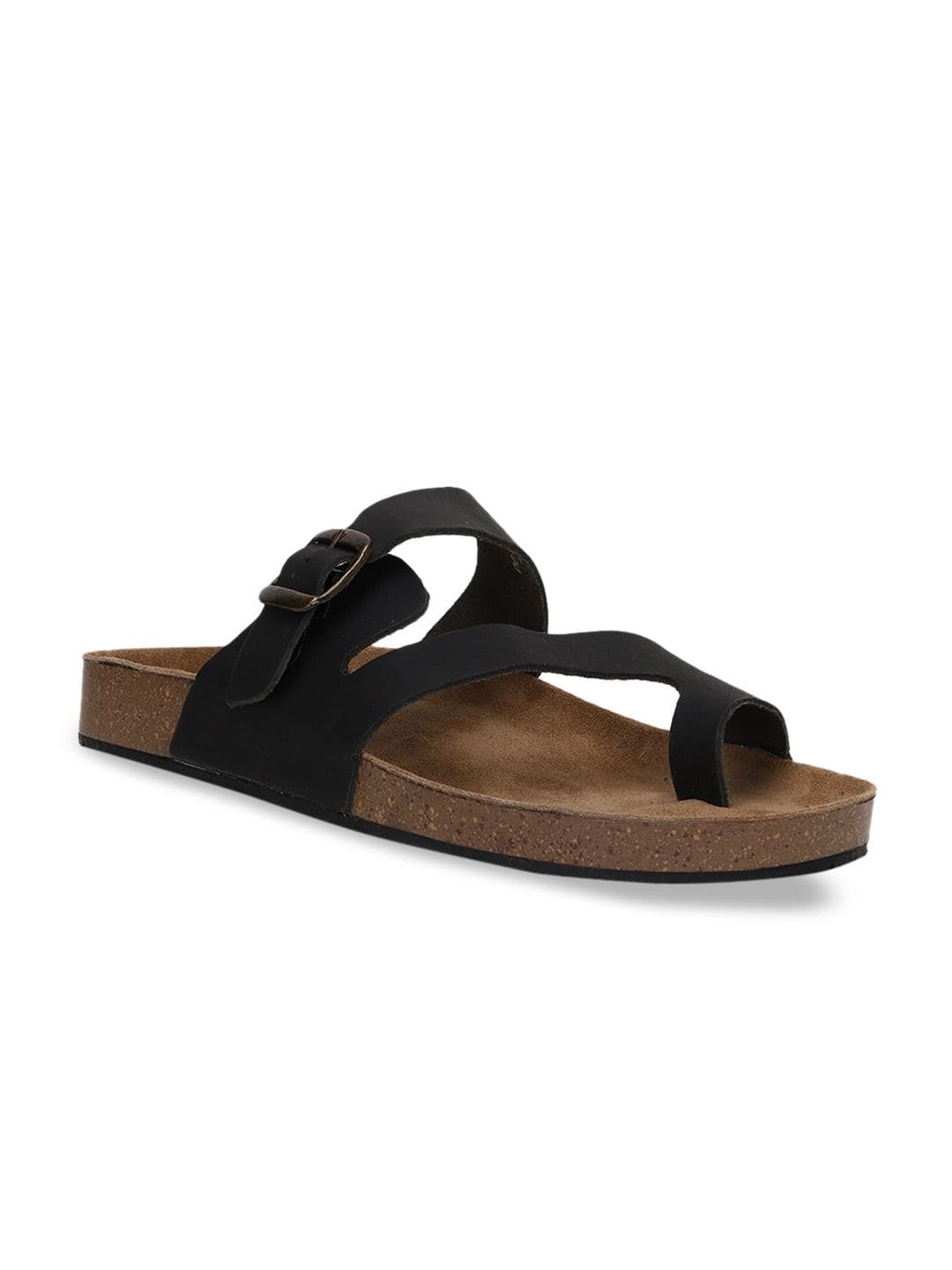 Bata Men Black Sandals - view 1