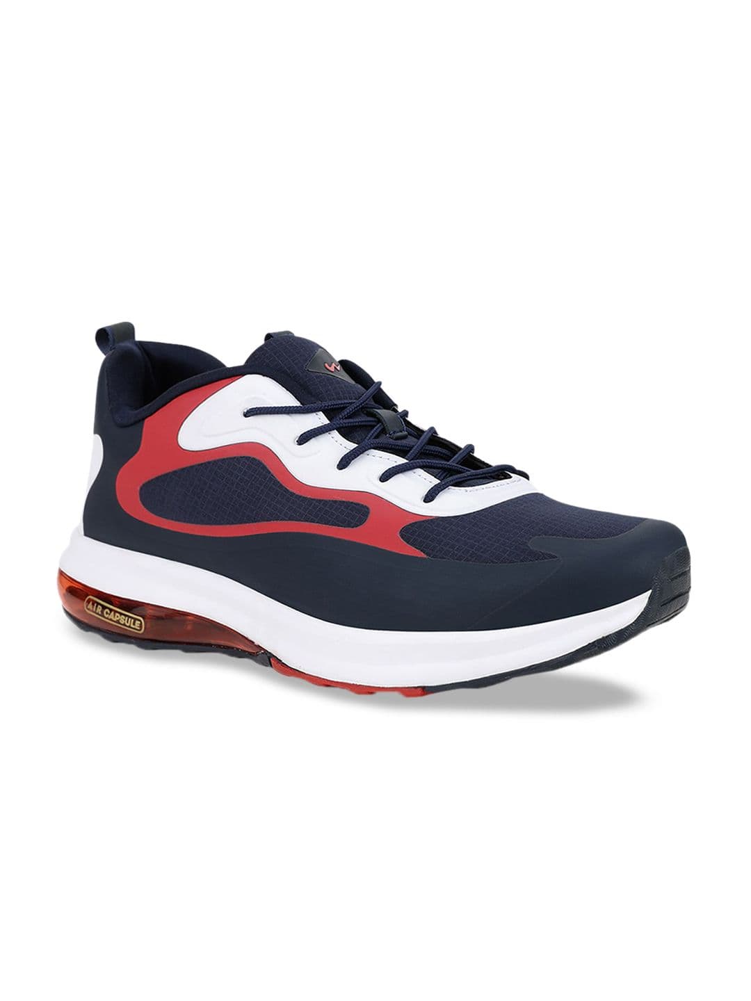 Campus Men RENEGADE Navy Blue Mesh Running Shoes - view 1