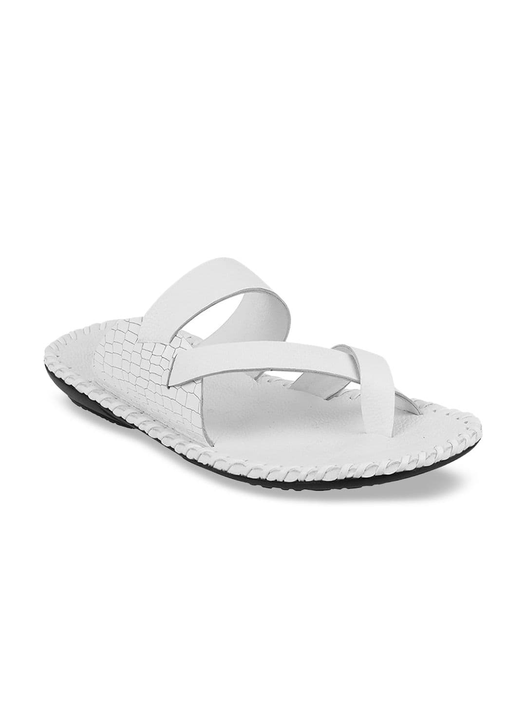 Metro Men White Comfort Sandals - view 1