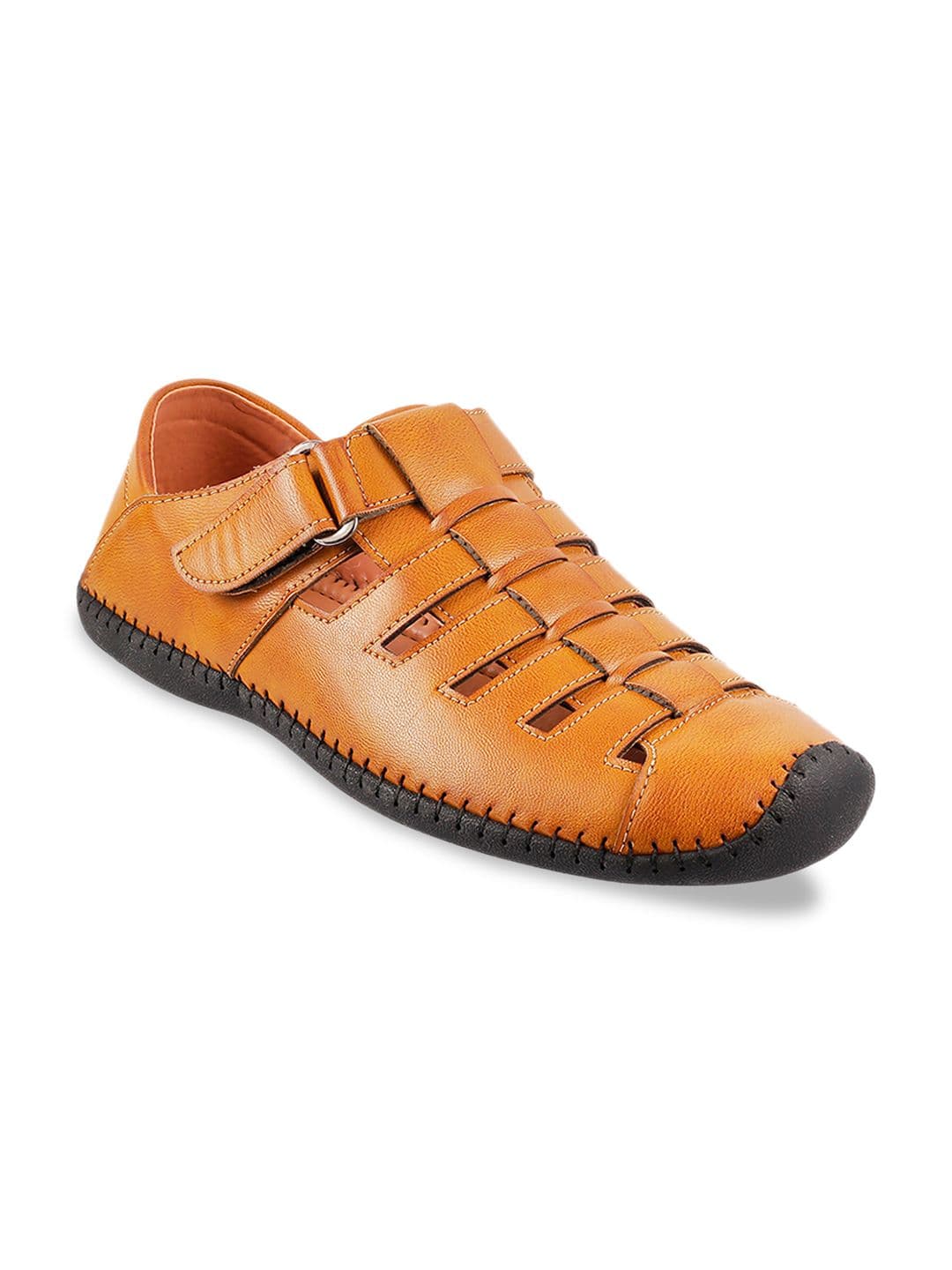 WALKWAY by Metro Men Tan Brown Shoe-Style Sandals - view 1