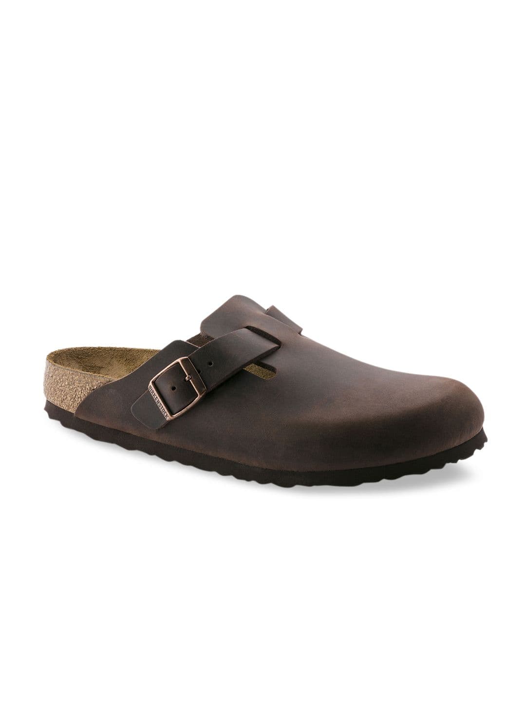 Birkenstock Boston Habana Narrow Width Oiled Leather Clogs - view 1