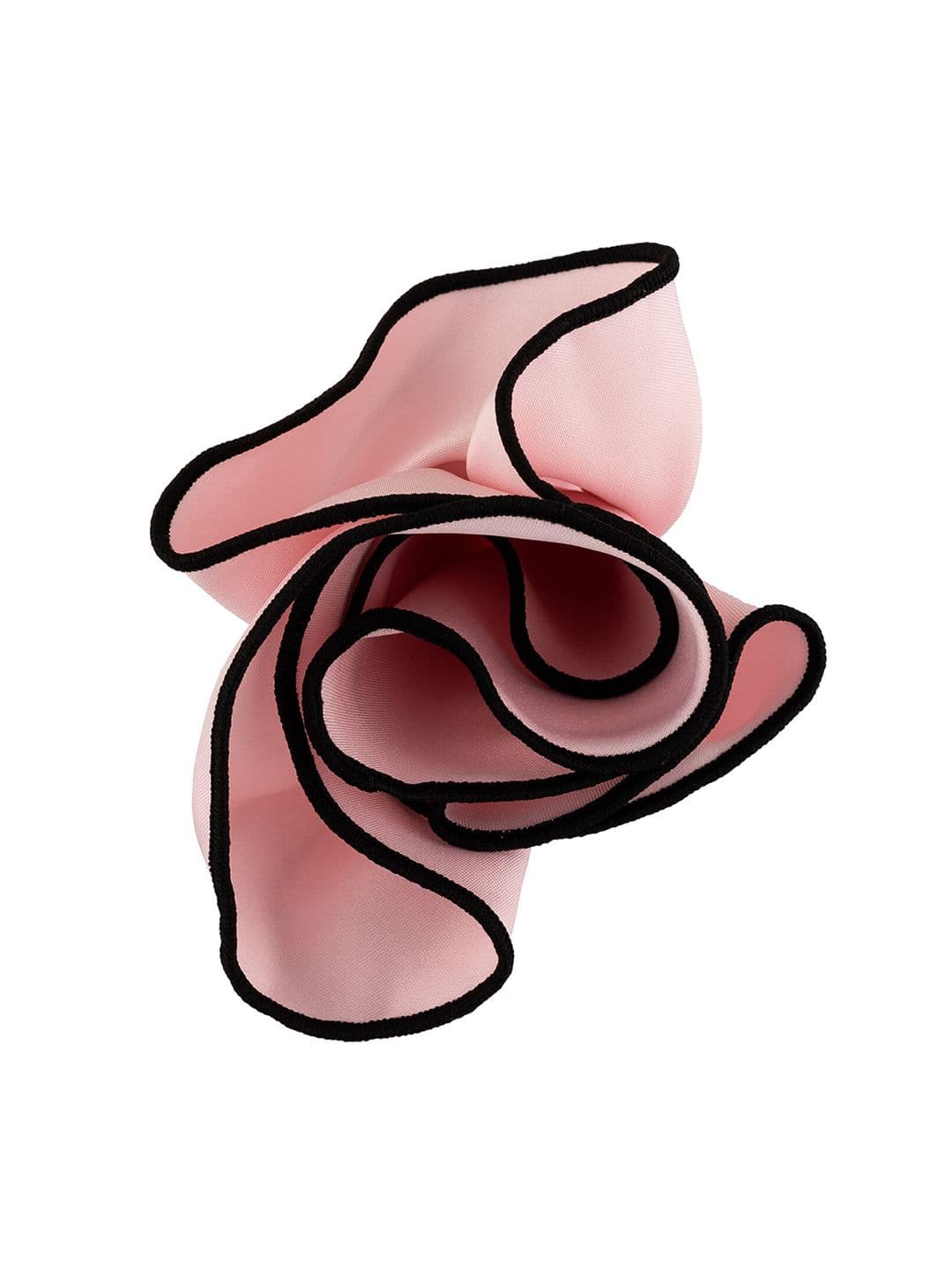 The Tie Hub Men Pink Solid Pocket Round - view 1