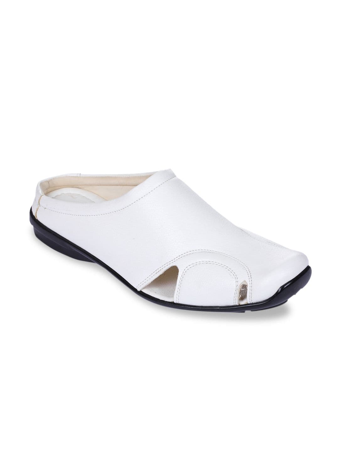 Liberty Men White Shoe-Style Sandals - view 1