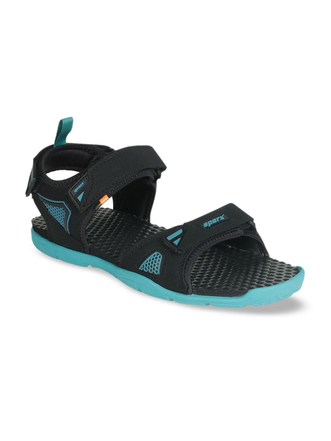 Sparx Men Black & Blue Sports Sandals - view 1