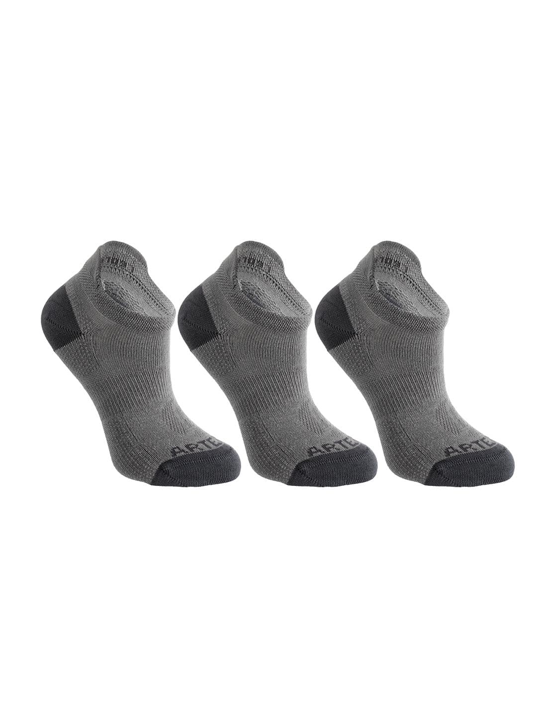 Decathlon Kimjaly - Unisex Grey Grip Yoga Toe Socks - view 1