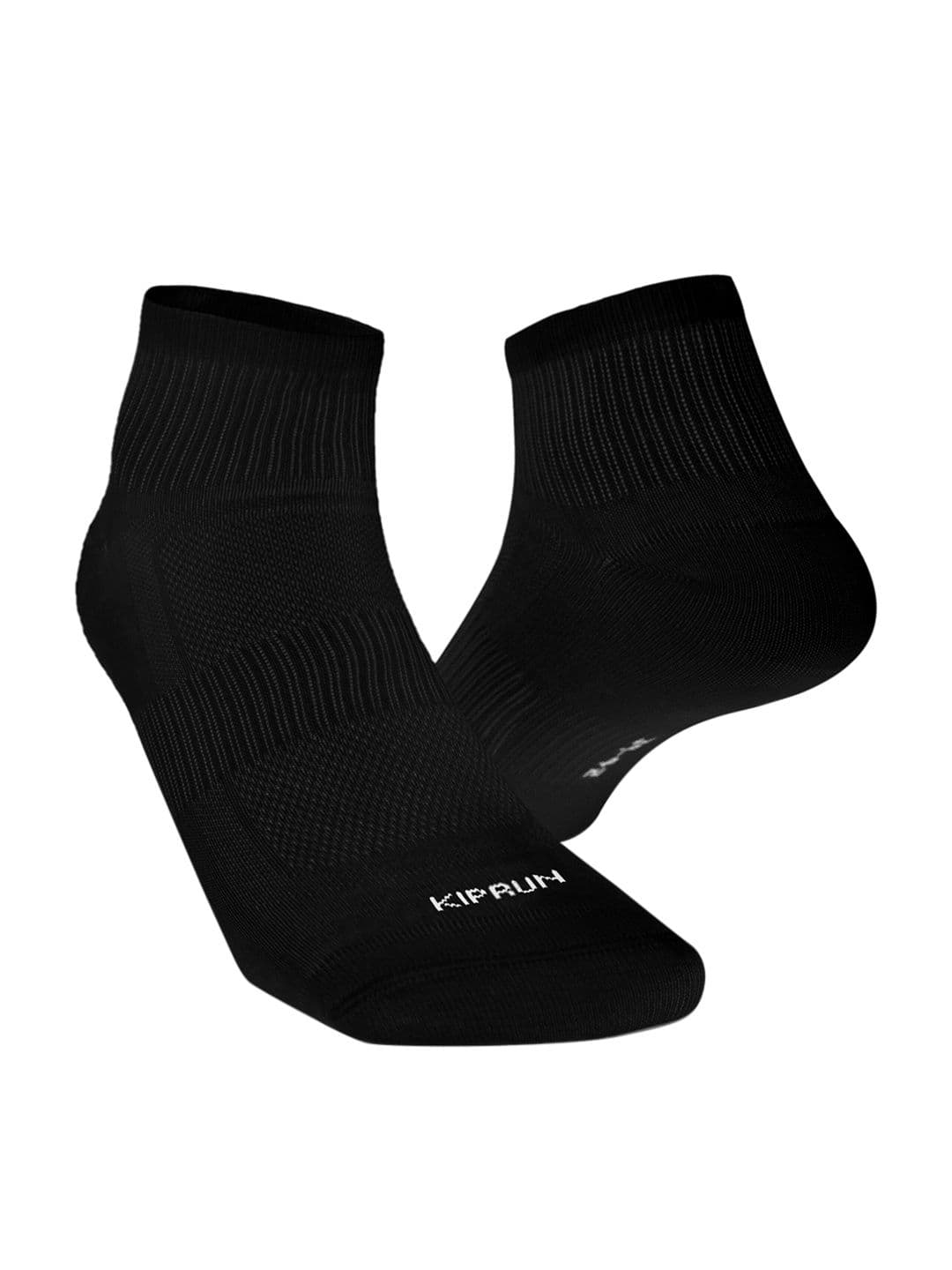 Decathlon Kiprun - Adults Black Ekiden Run 100 Quick Dry Running Socks