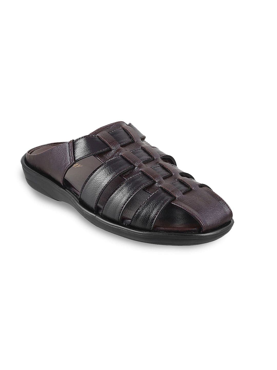 WALKWAY by Metro Men Brown & Black Comfort Sandals - view 1