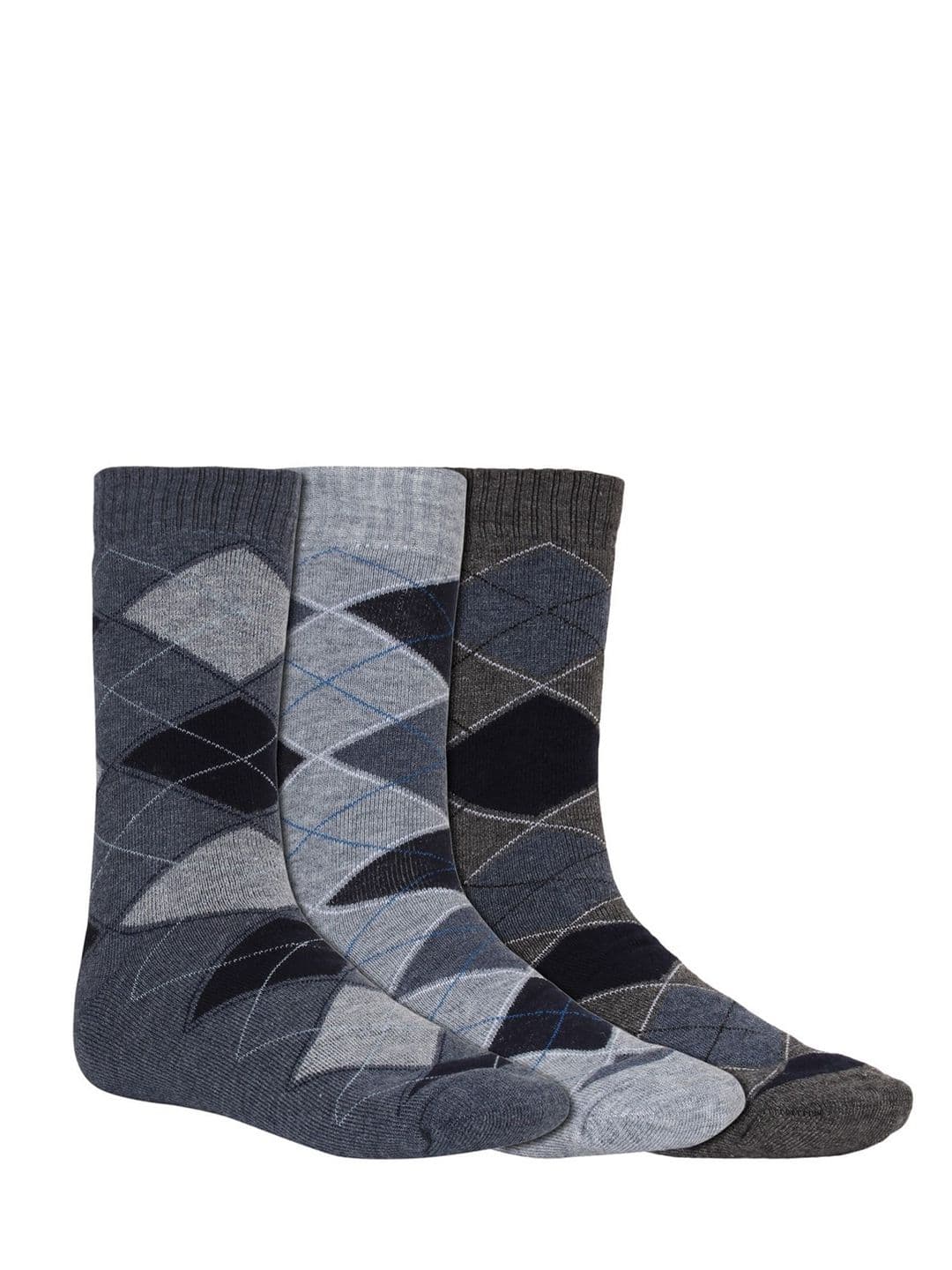 Creature Men Pack Of 3 Assorted Calf-Length Socks - view 1