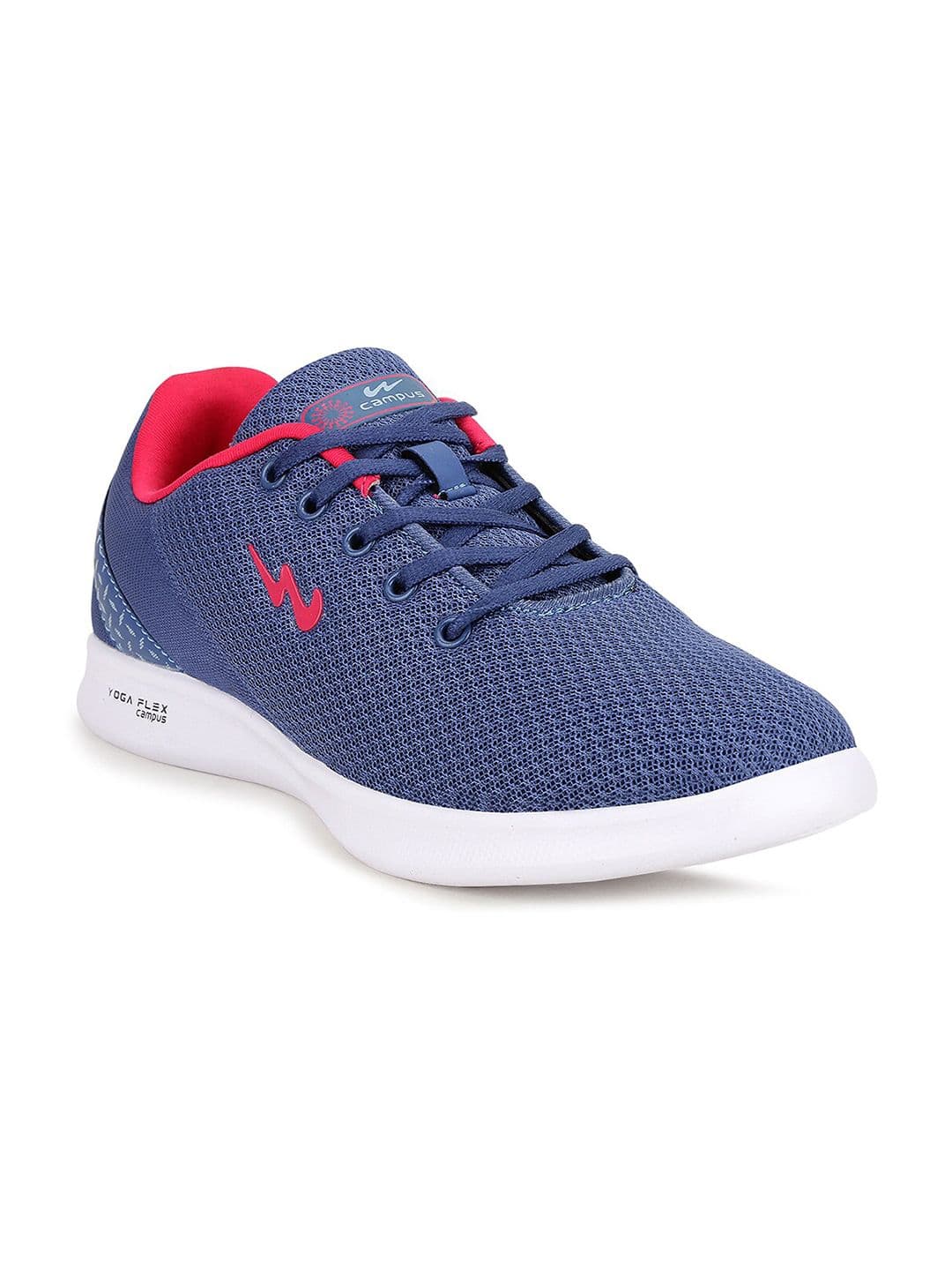 Campus Women CRISTY Blue Mesh Running Marking Shoes - view 1